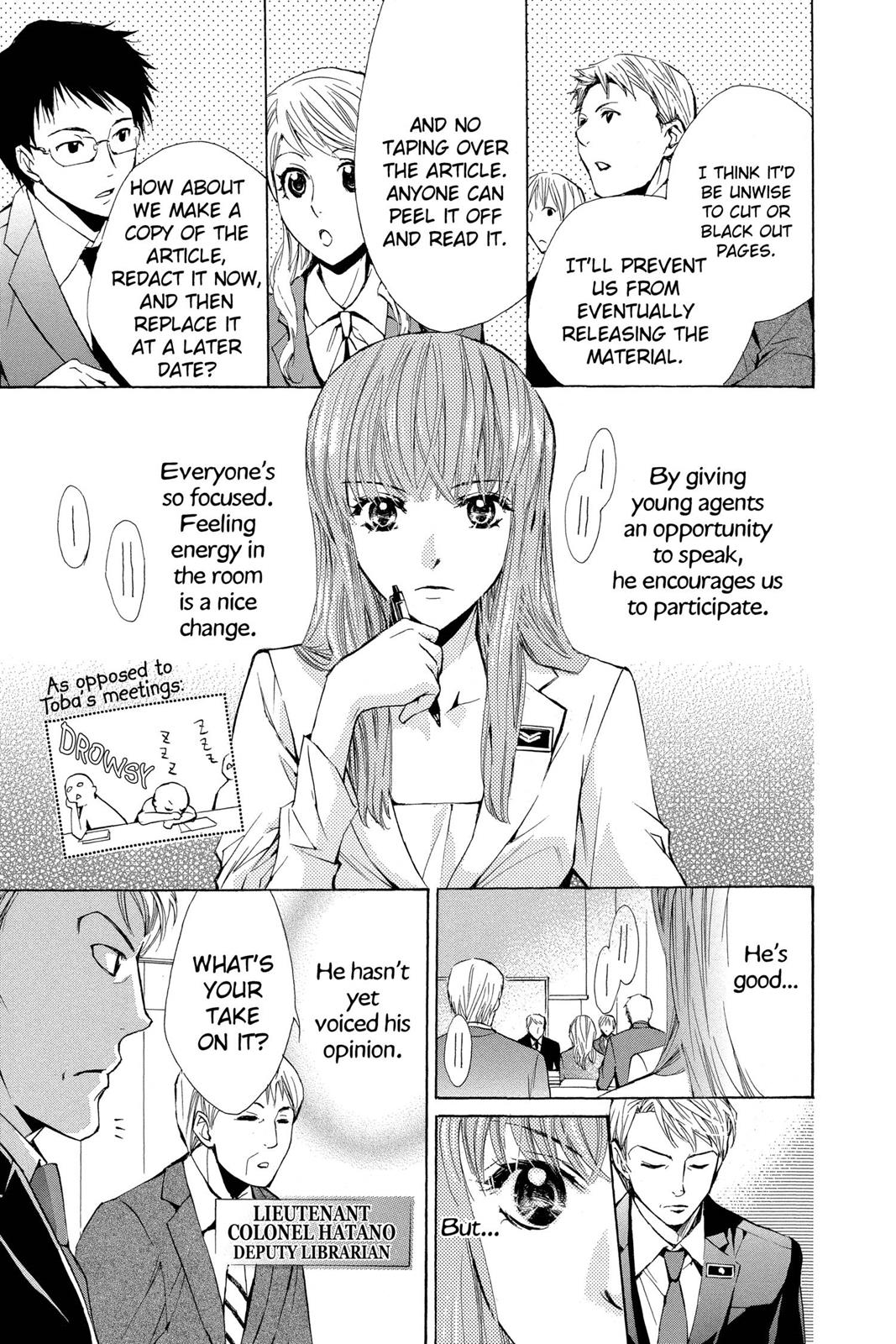 Toshokan Sensou: Love & War Chap 6 - Next Chap 7