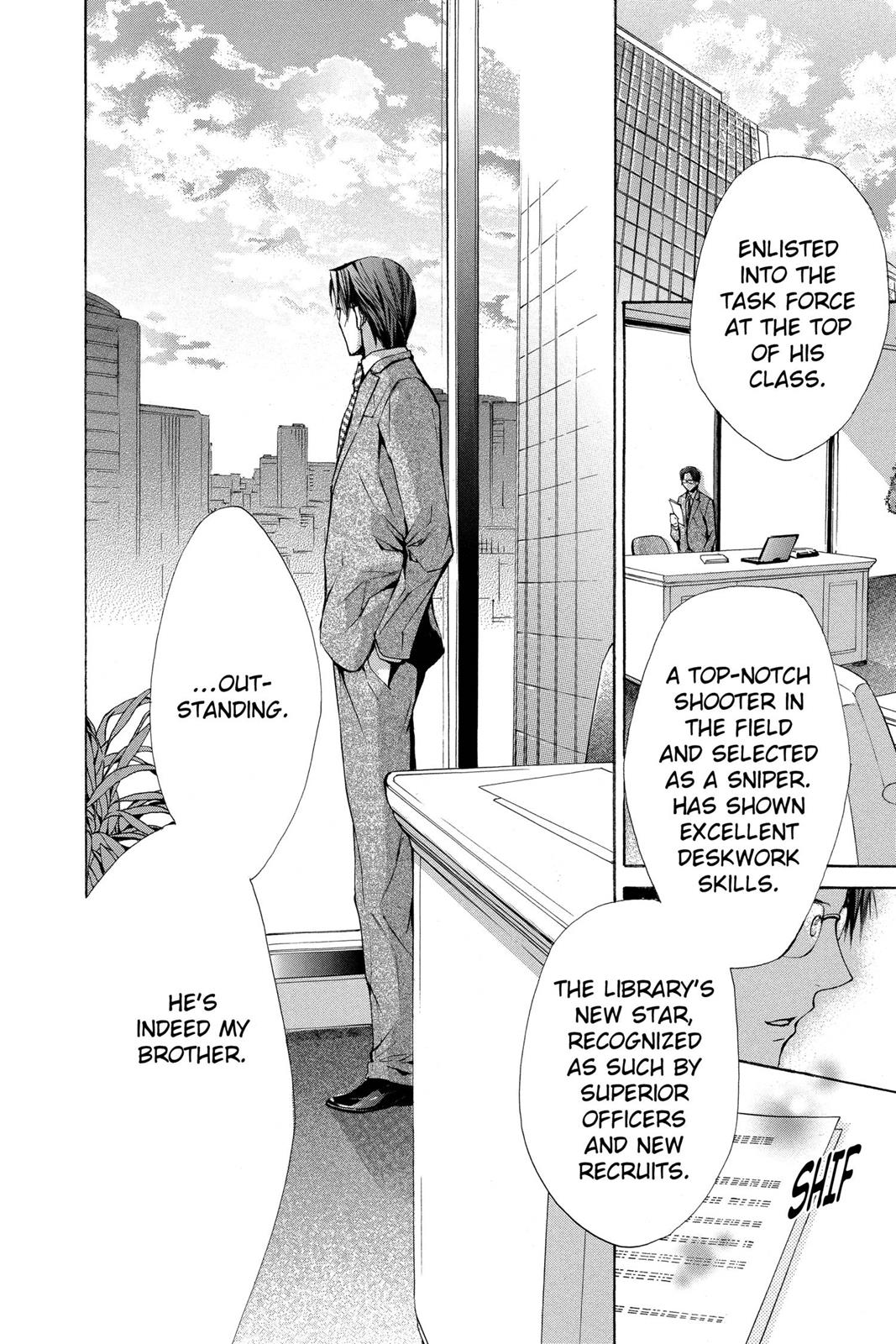 Toshokan Sensou: Love & War Chap 6 - Next Chap 7