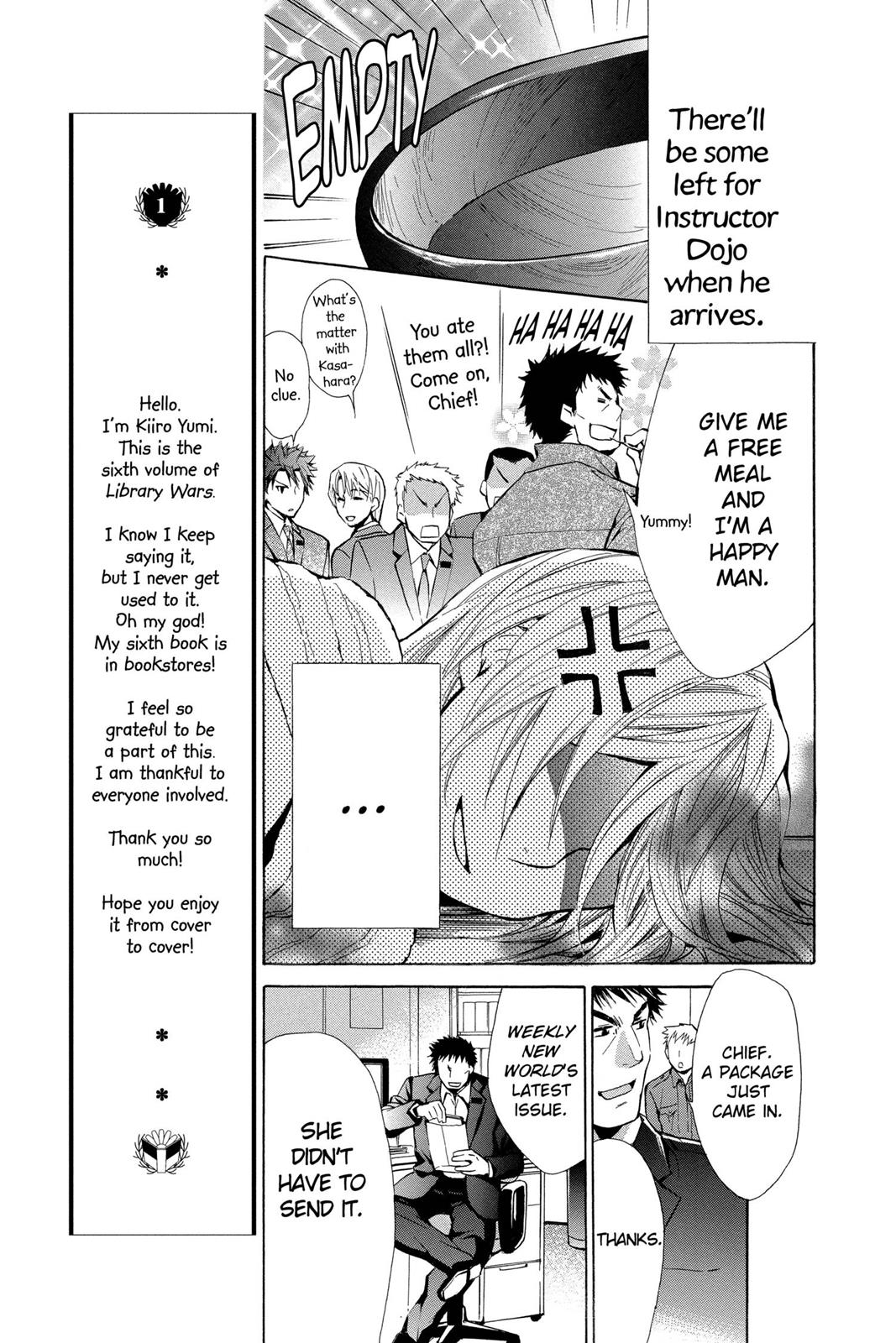 Toshokan Sensou: Love & War Chap 6 - Next Chap 7