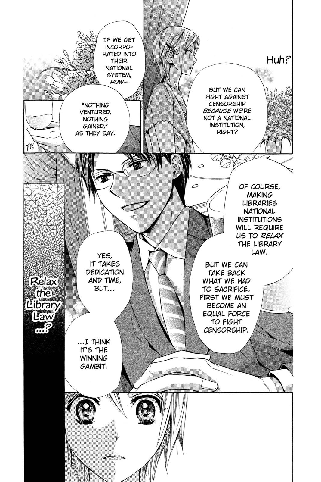 Toshokan Sensou: Love & War Chap 8 - Next Chap 9