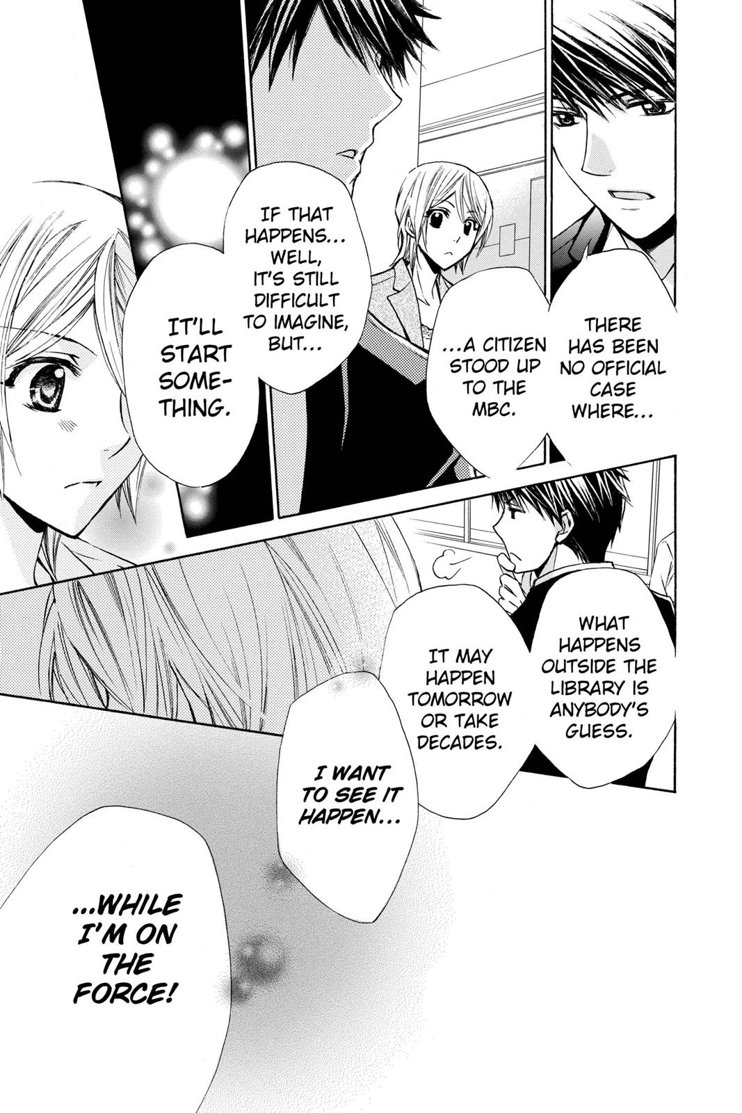 Toshokan Sensou: Love & War Chap 9 - Next Chap 10