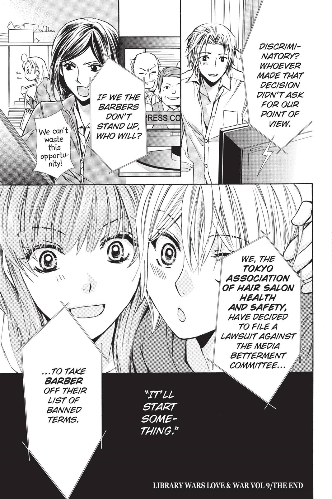 Toshokan Sensou: Love & War Chap 9 - Next Chap 10