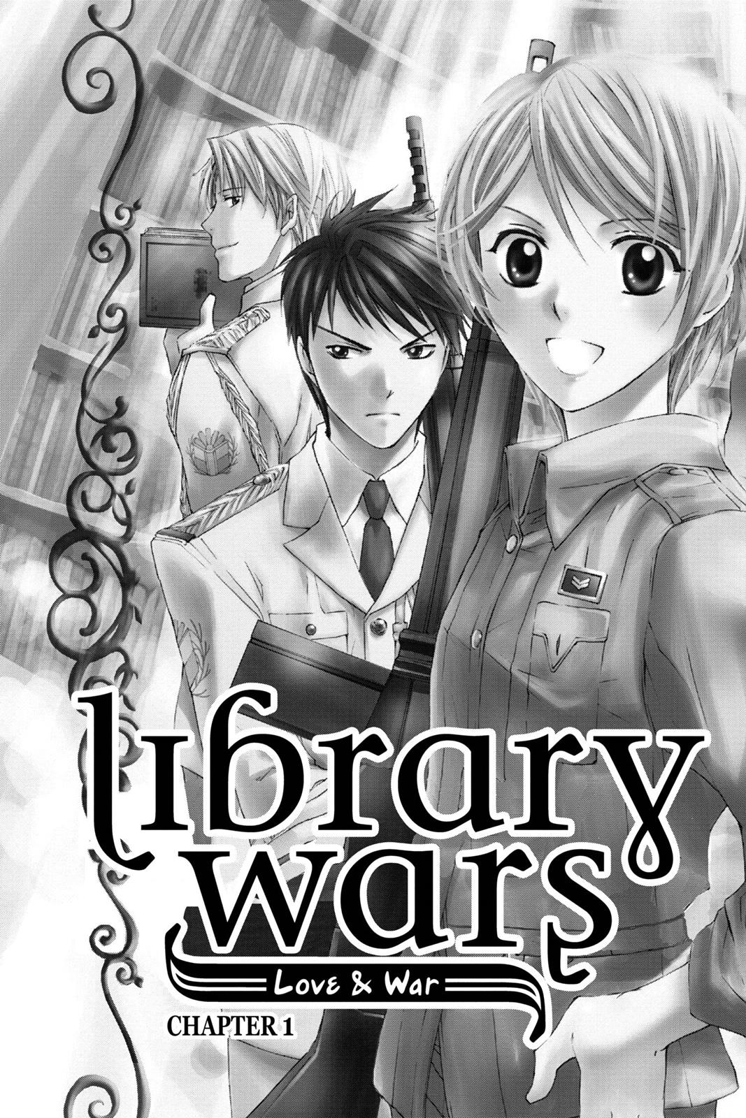 Toshokan Sensou: Love & War Chap 1 - Next Chap 2