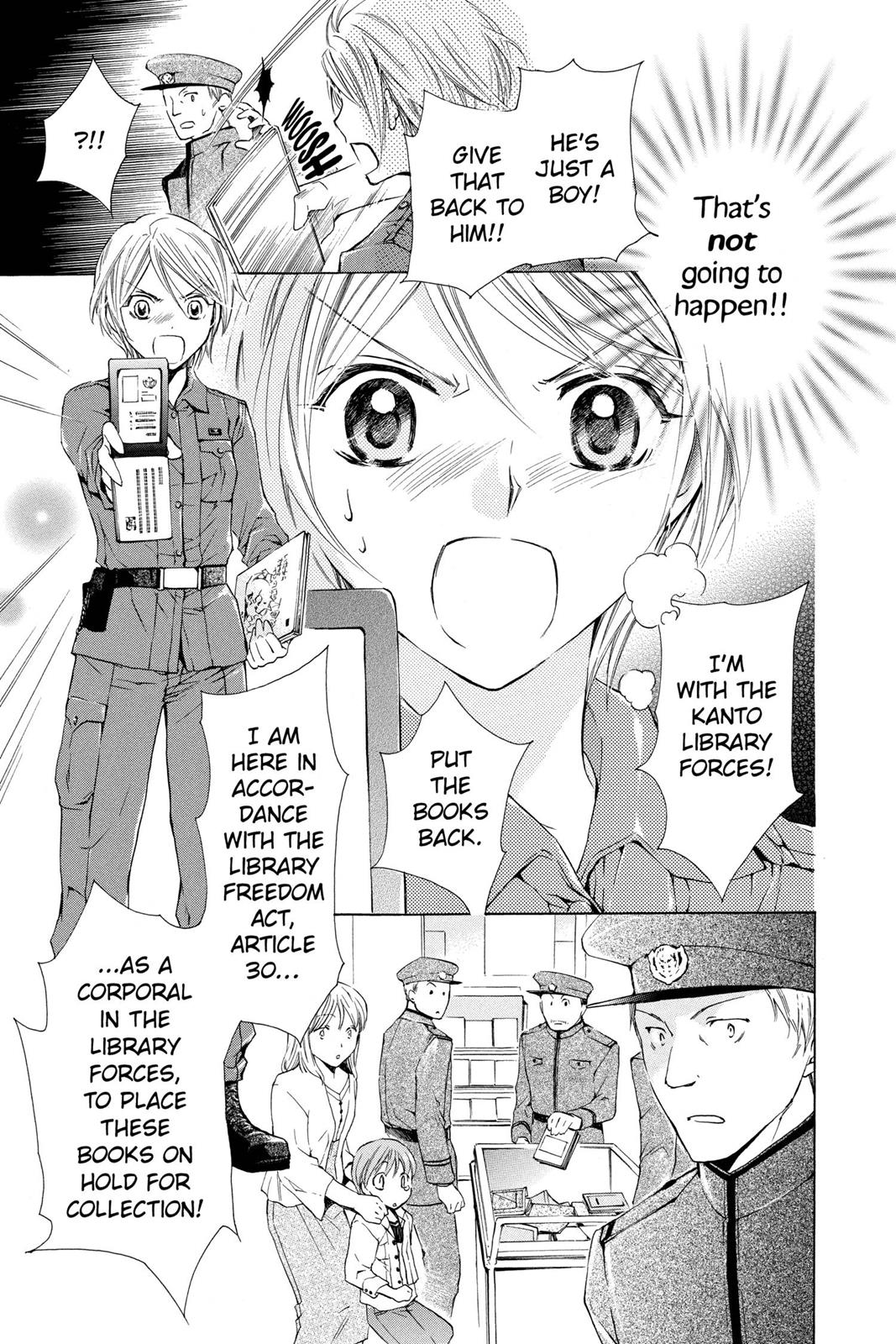 Toshokan Sensou: Love & War Chap 1 - Next Chap 2