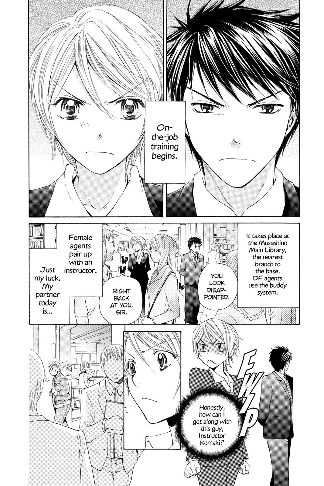 Toshokan Sensou: Love & War Chap 1 - Next Chap 2