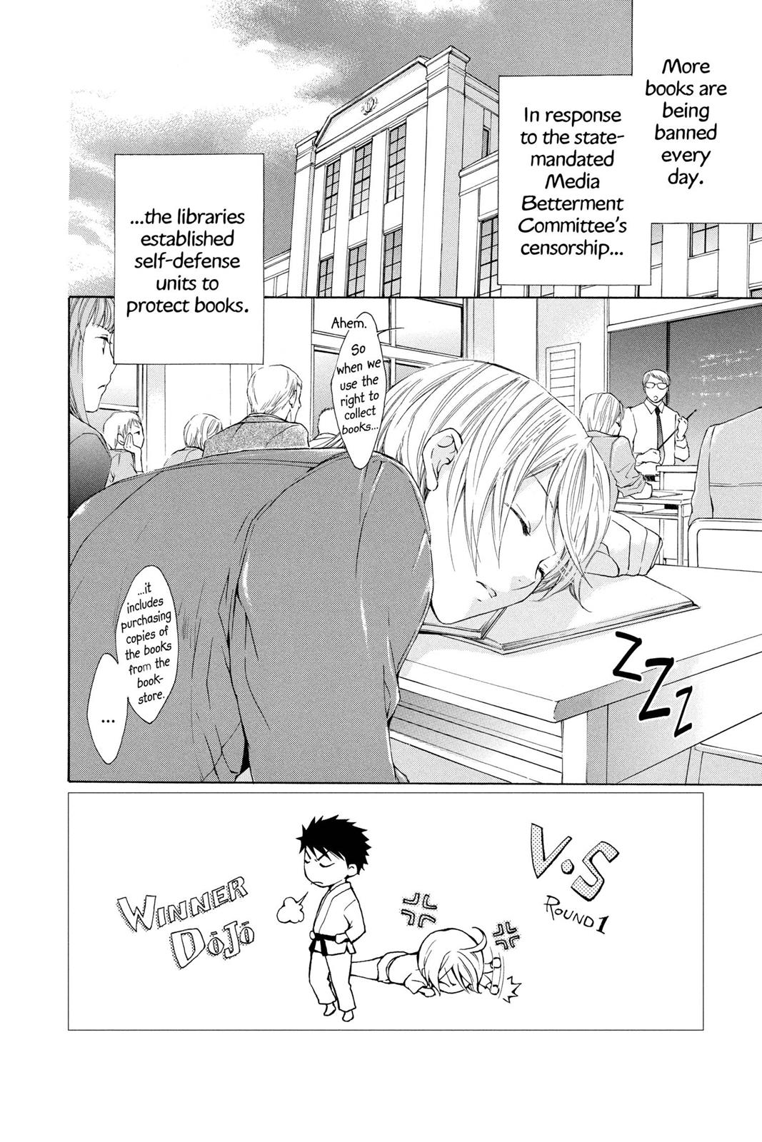 Toshokan Sensou: Love & War Chap 1 - Next Chap 2