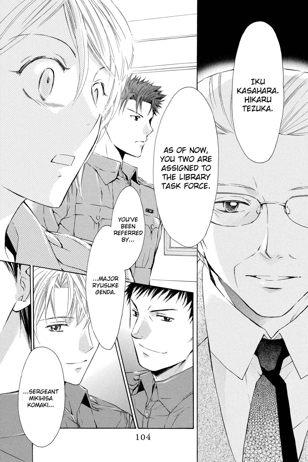 Toshokan Sensou: Love & War Chap 1 - Next Chap 2