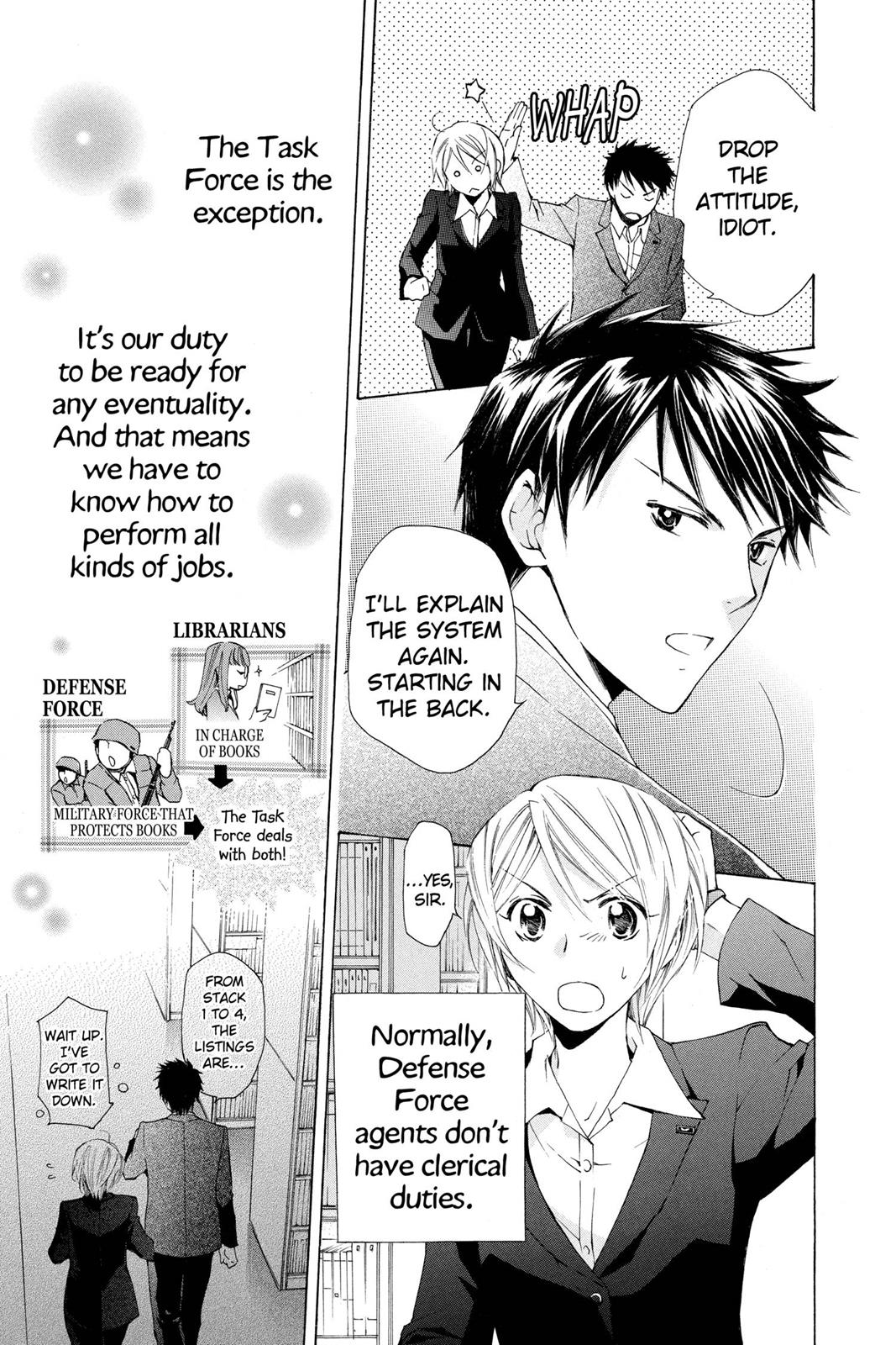 Toshokan Sensou: Love & War Chap 1 - Next Chap 2