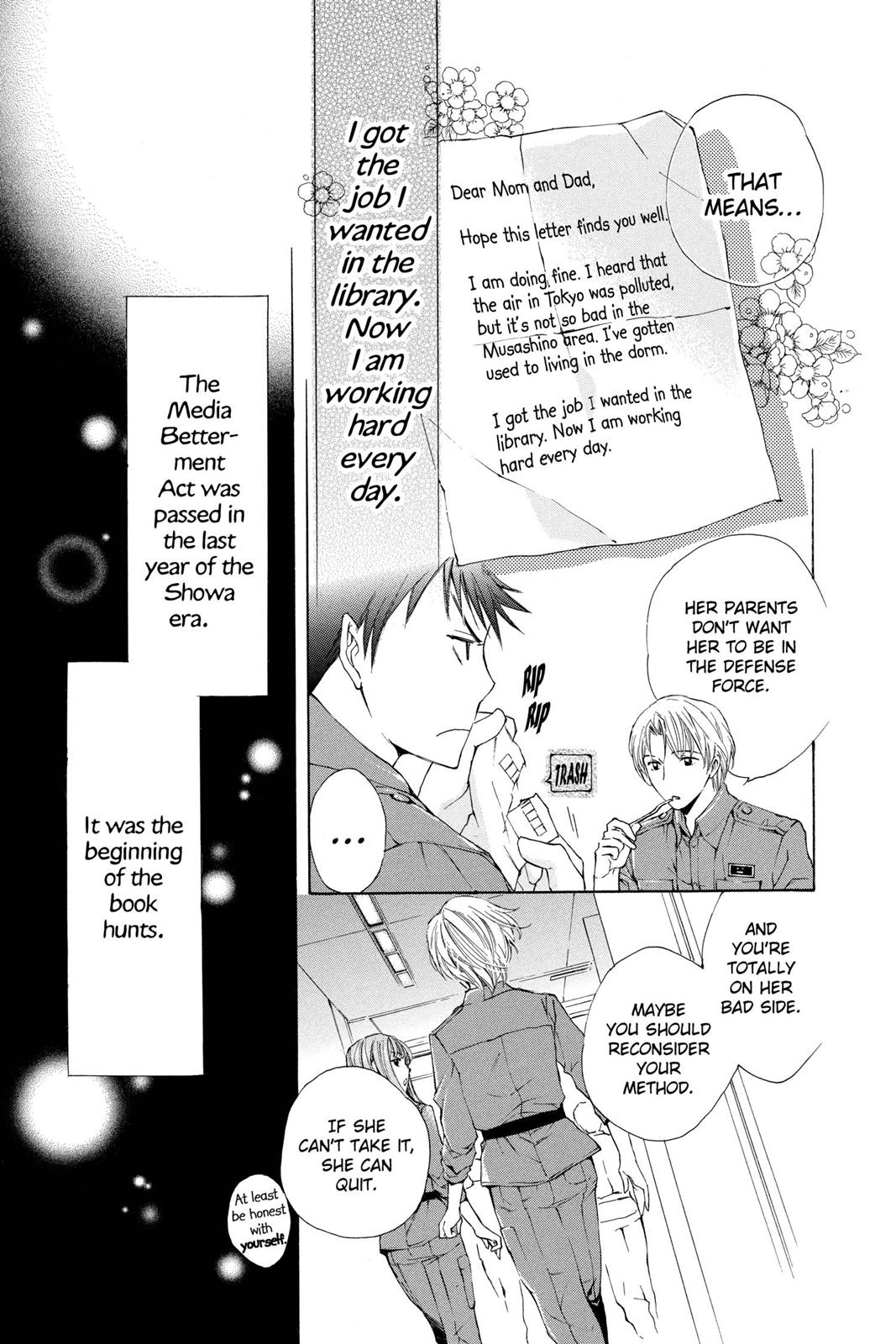 Toshokan Sensou: Love & War Chap 1 - Next Chap 2