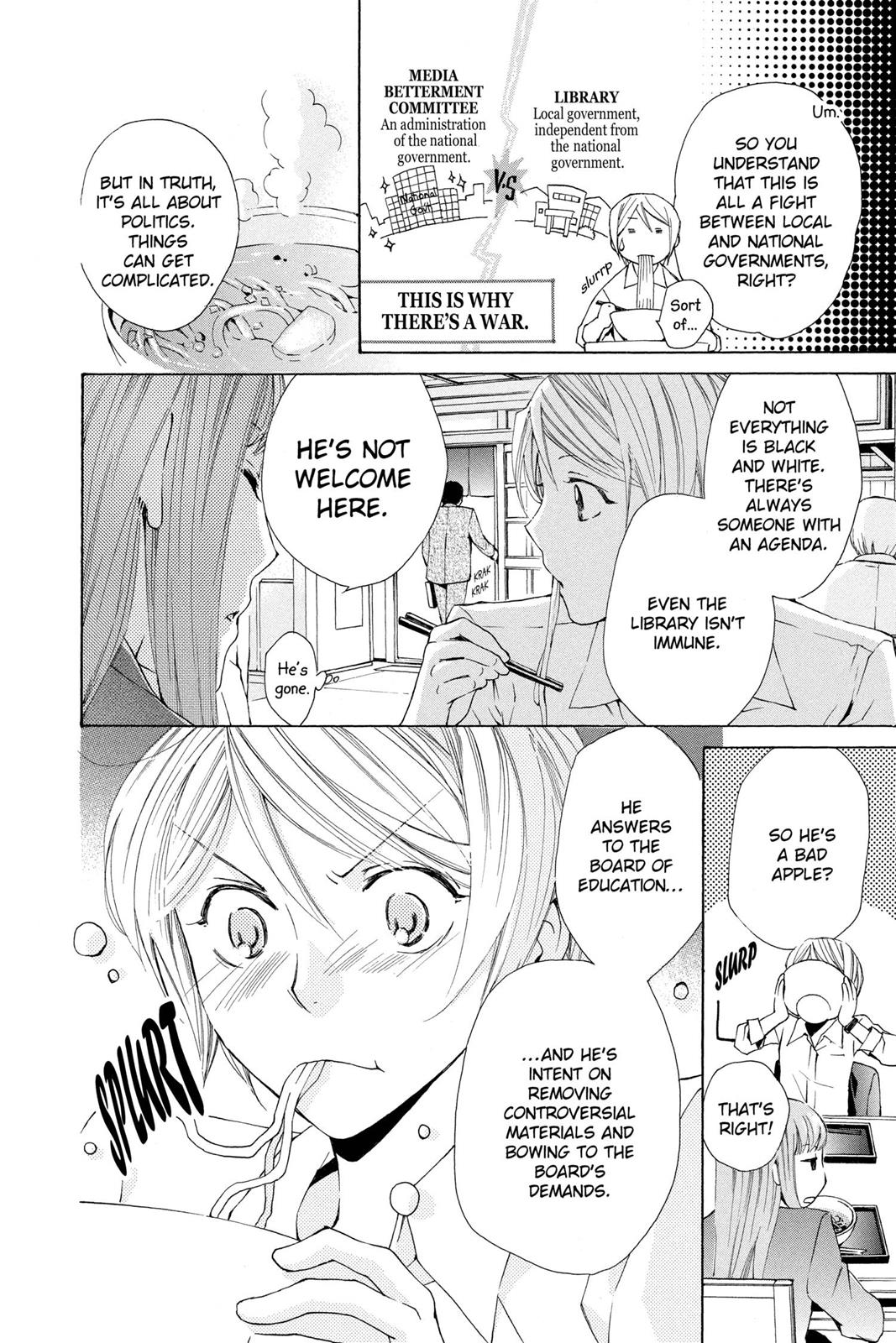 Toshokan Sensou: Love & War Chap 1 - Next Chap 2