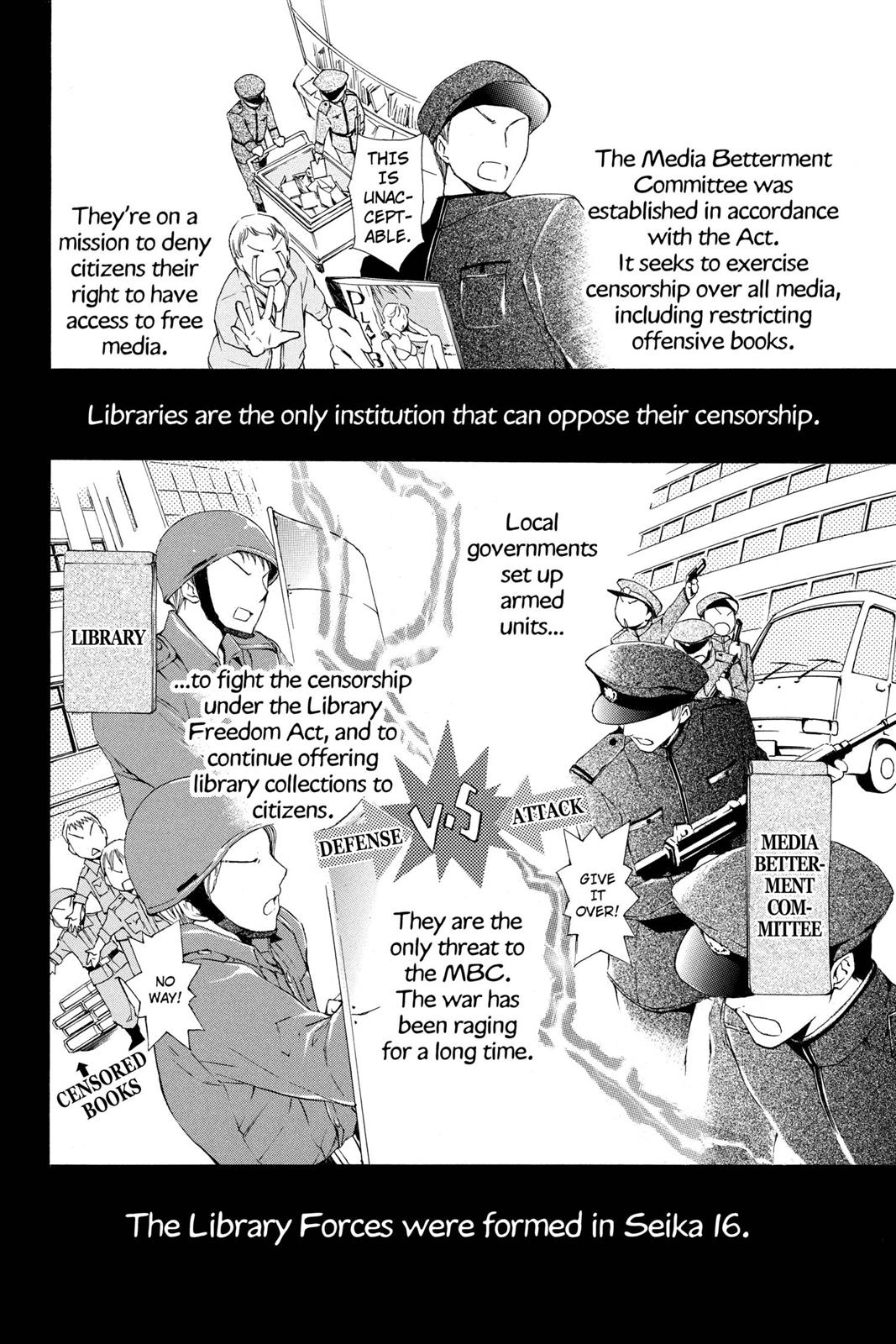 Toshokan Sensou: Love & War Chap 1 - Next Chap 2