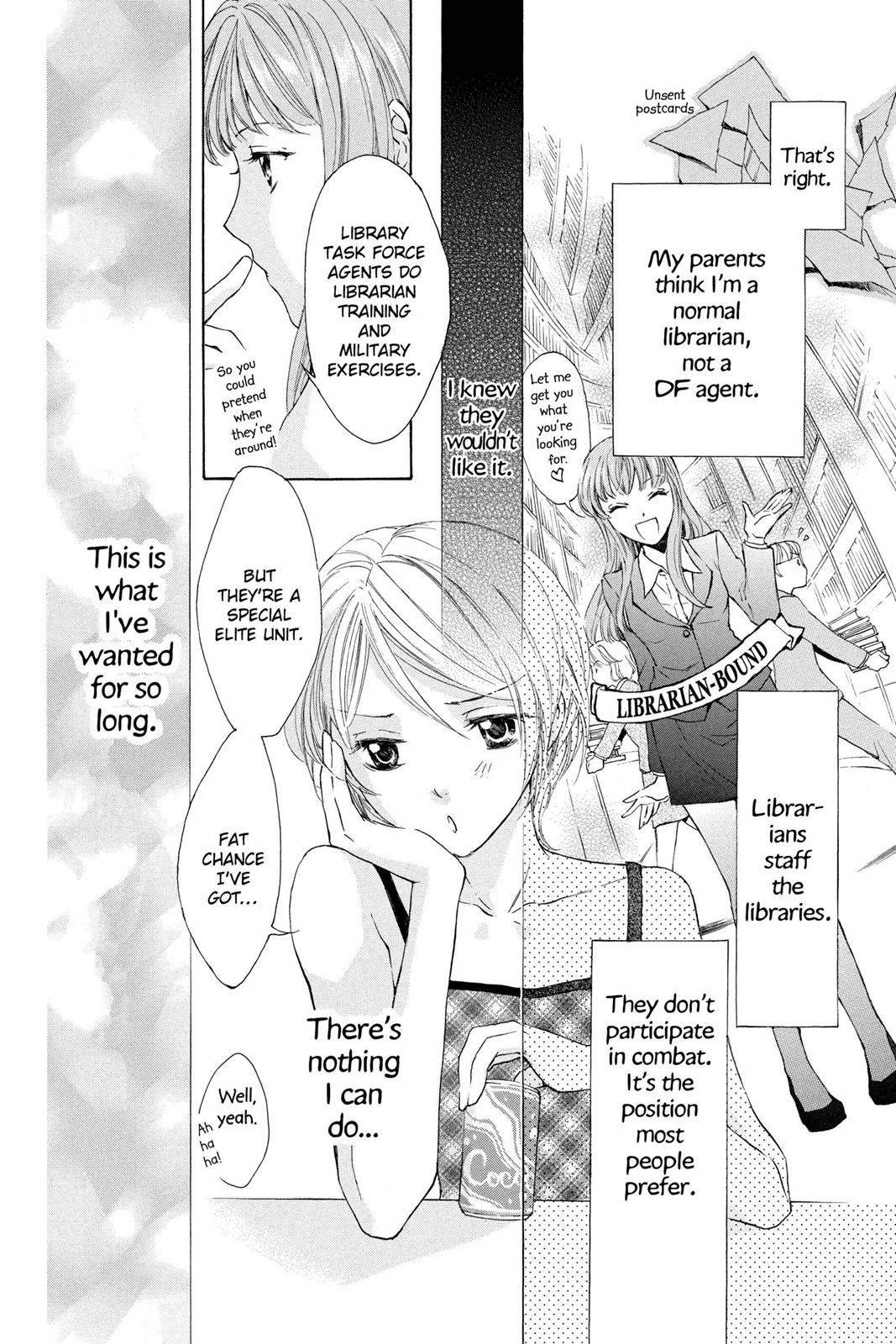 Toshokan Sensou: Love & War Chap 1 - Next Chap 2