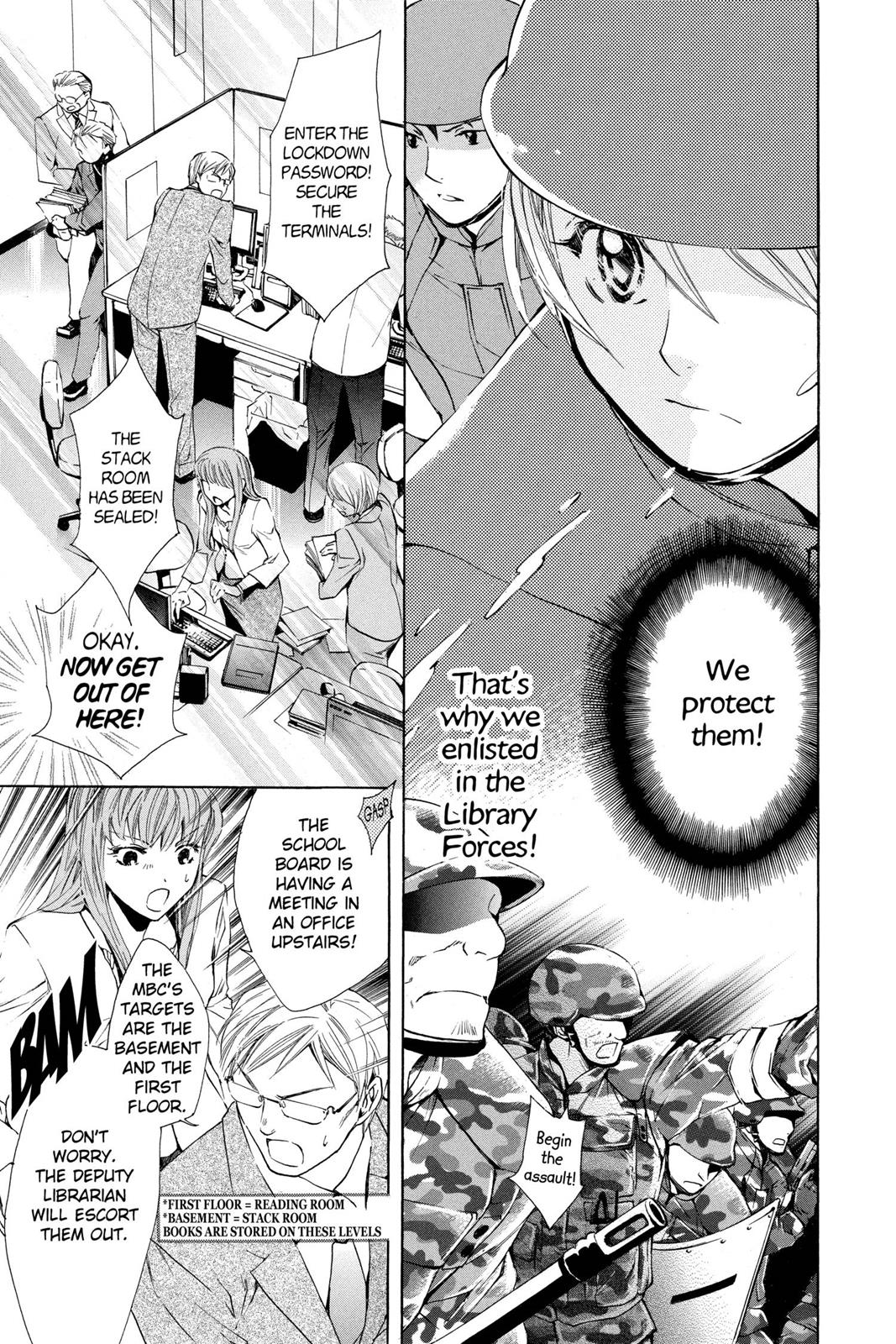 Toshokan Sensou: Love & War Chap 2 - Next Chap 3