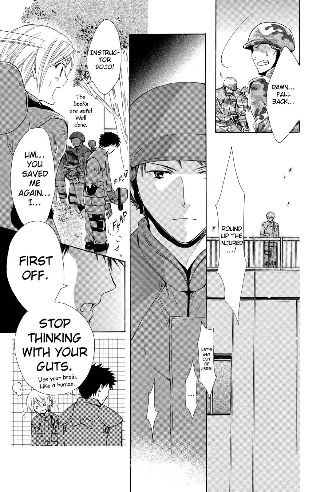 Toshokan Sensou: Love & War Chap 2 - Next Chap 3