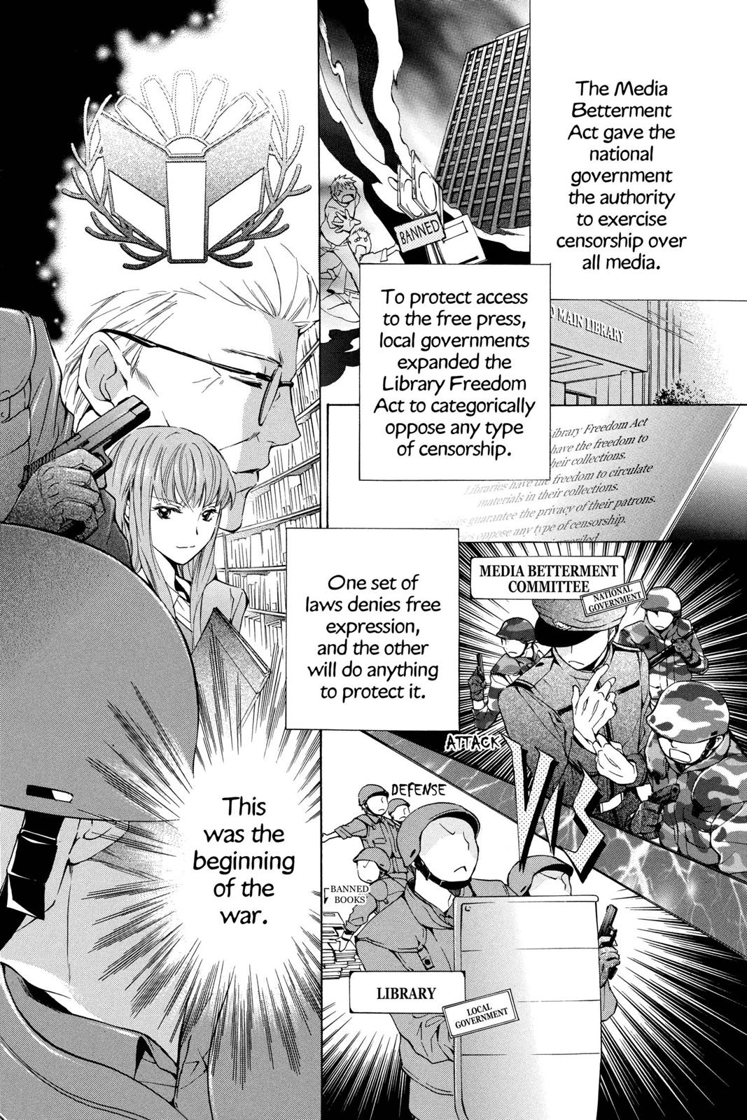 Toshokan Sensou: Love & War Chap 2 - Next Chap 3