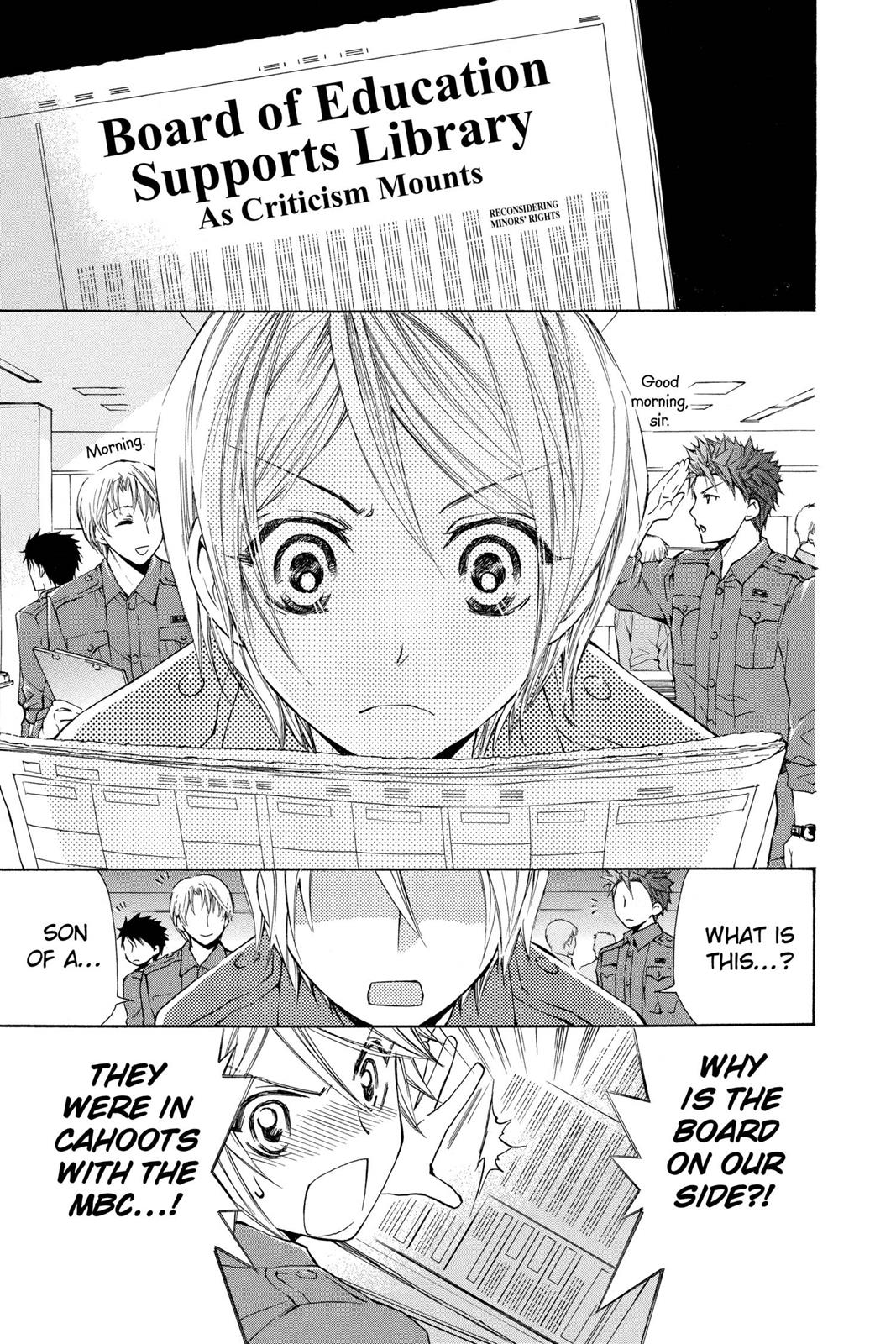 Toshokan Sensou: Love & War Chap 2 - Next Chap 3