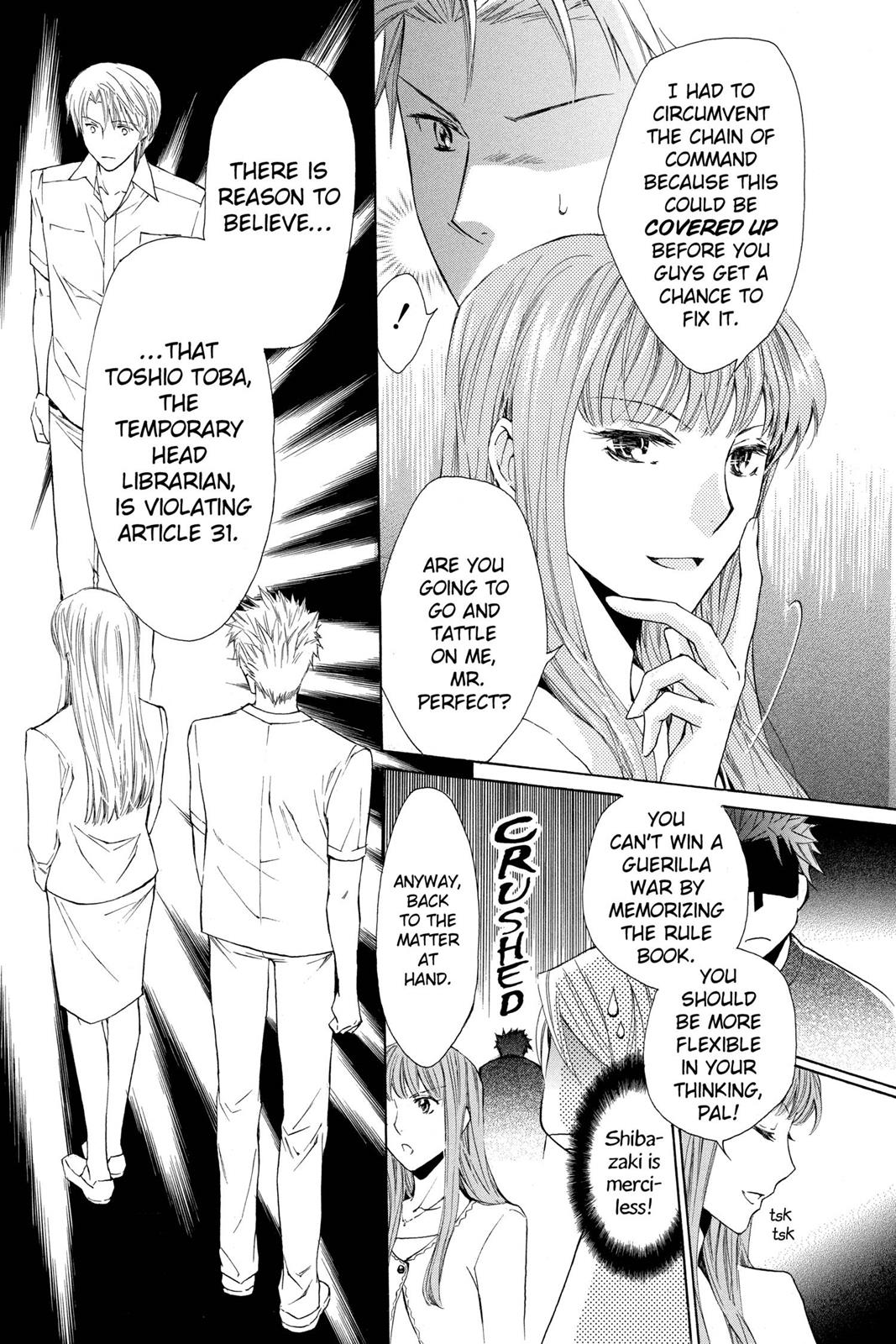 Toshokan Sensou: Love & War Chap 2 - Next Chap 3