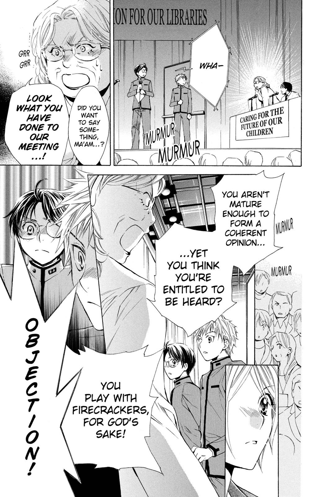 Toshokan Sensou: Love & War Chap 3 - Next Chap 4