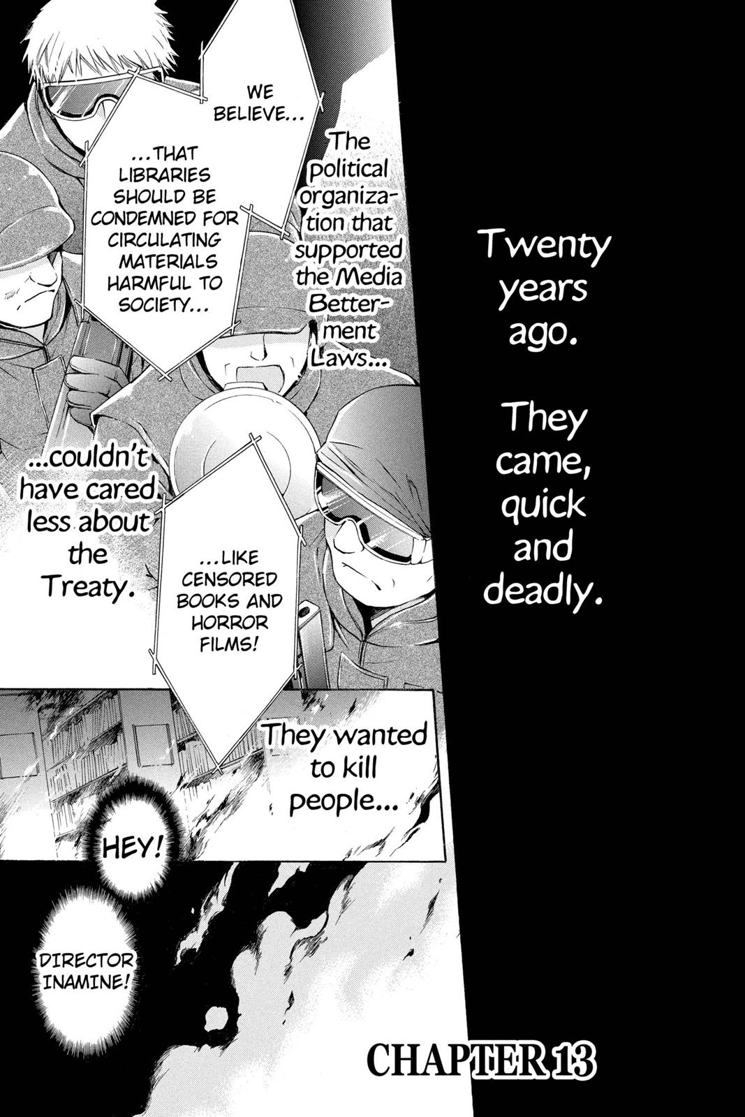 Toshokan Sensou: Love & War Chap 3 - Next Chap 4