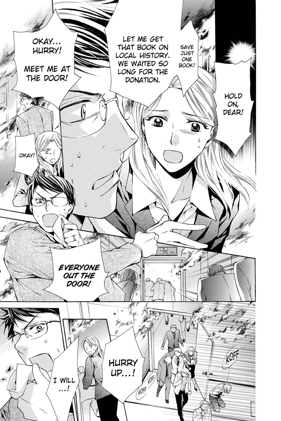 Toshokan Sensou: Love & War Chap 3 - Next Chap 4