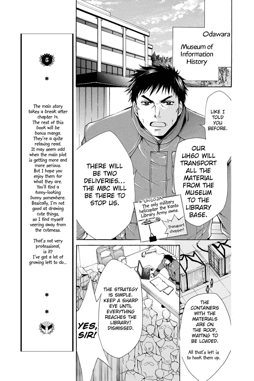 Toshokan Sensou: Love & War Chap 3 - Next Chap 4