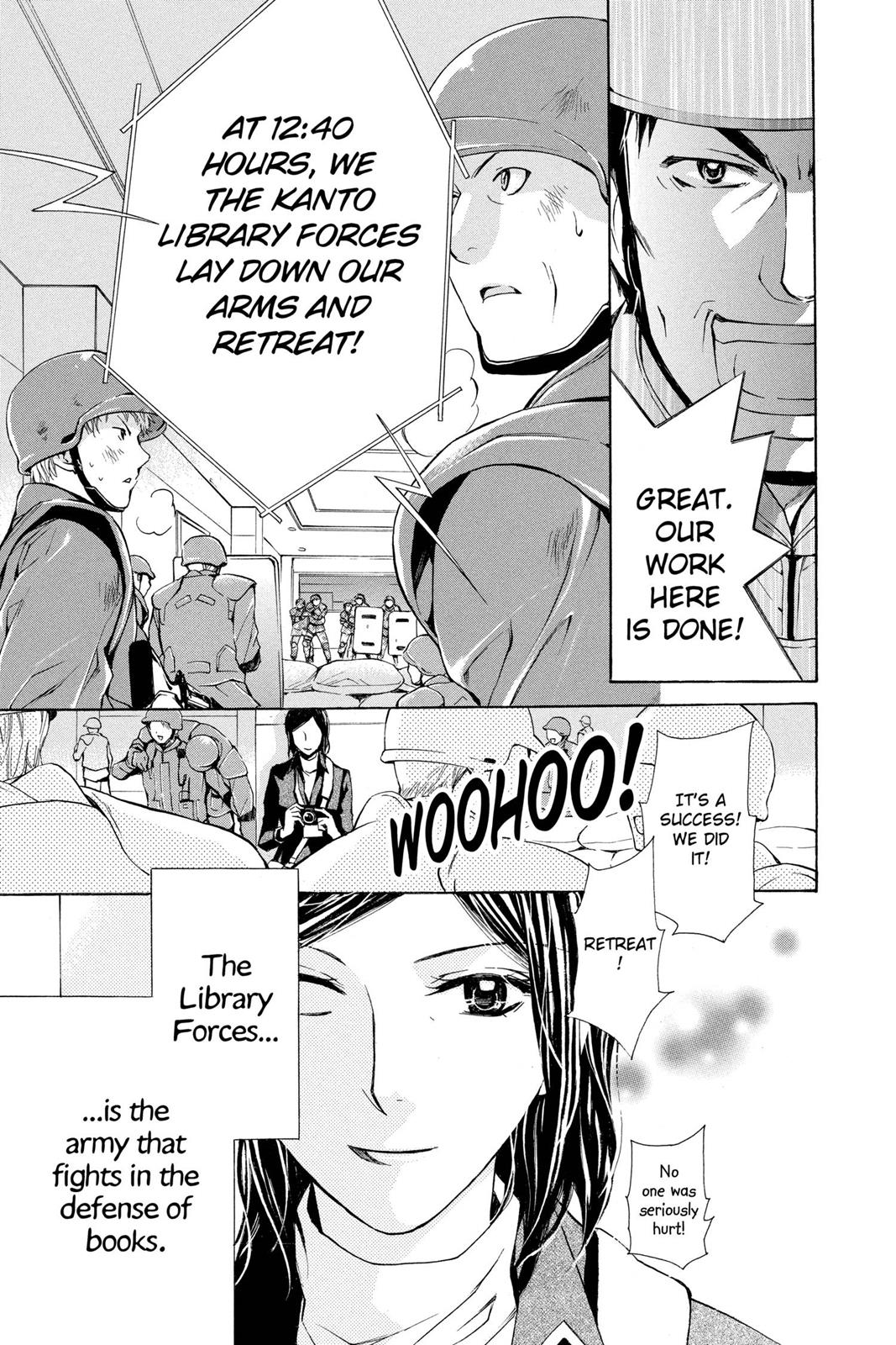 Toshokan Sensou: Love & War Chap 3 - Next Chap 4