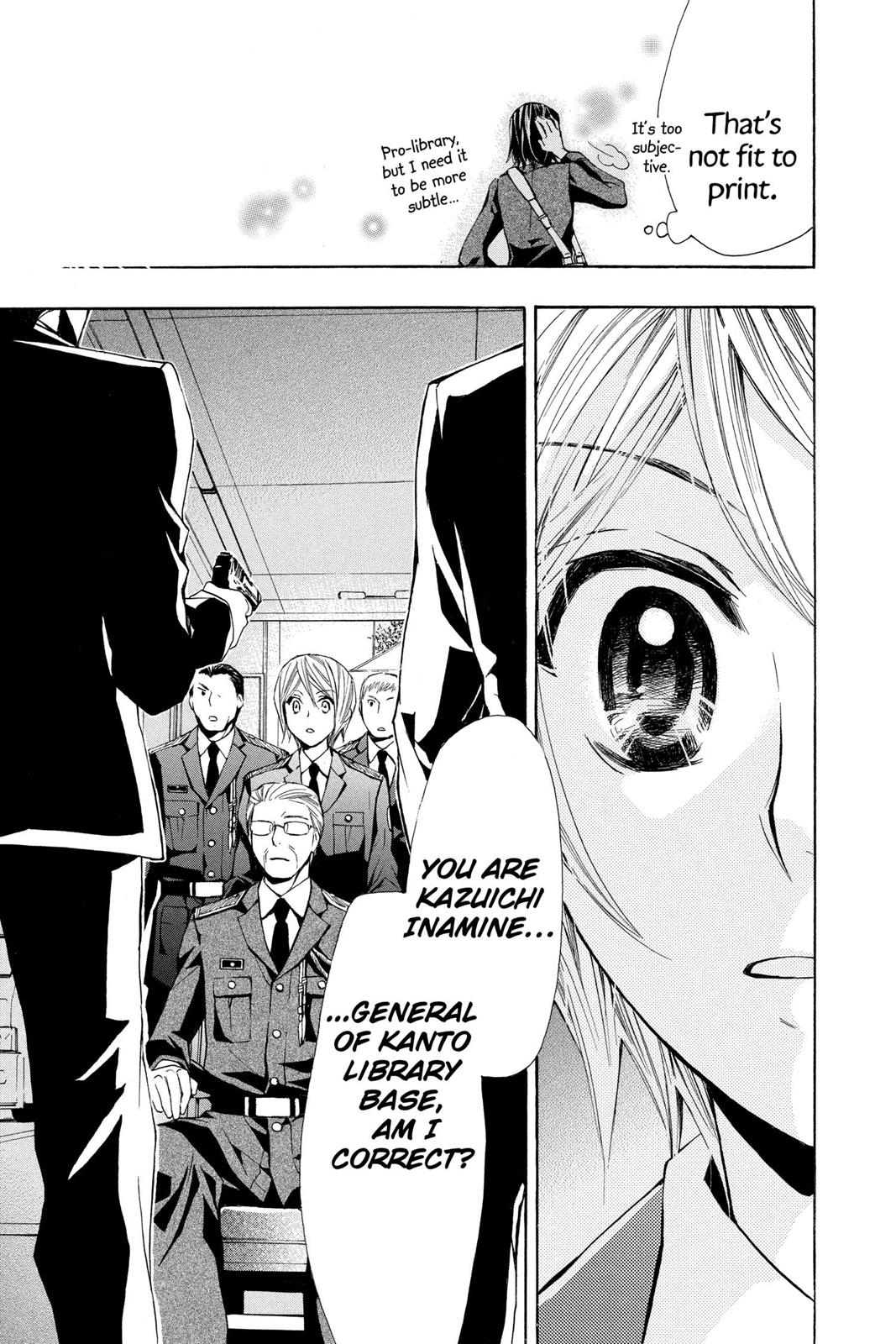 Toshokan Sensou: Love & War Chap 3 - Next Chap 4