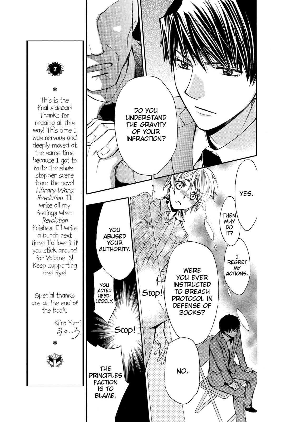 Toshokan Sensou: Love & War Chap 14 - Next Chap 15