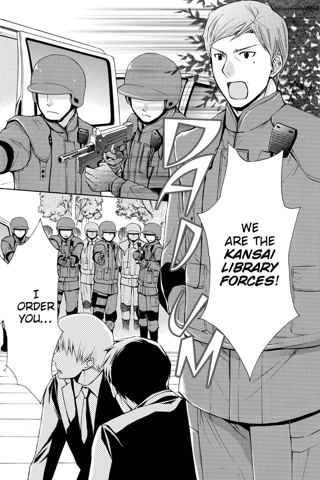 Toshokan Sensou: Love & War Chap 15 - Next Chap 16