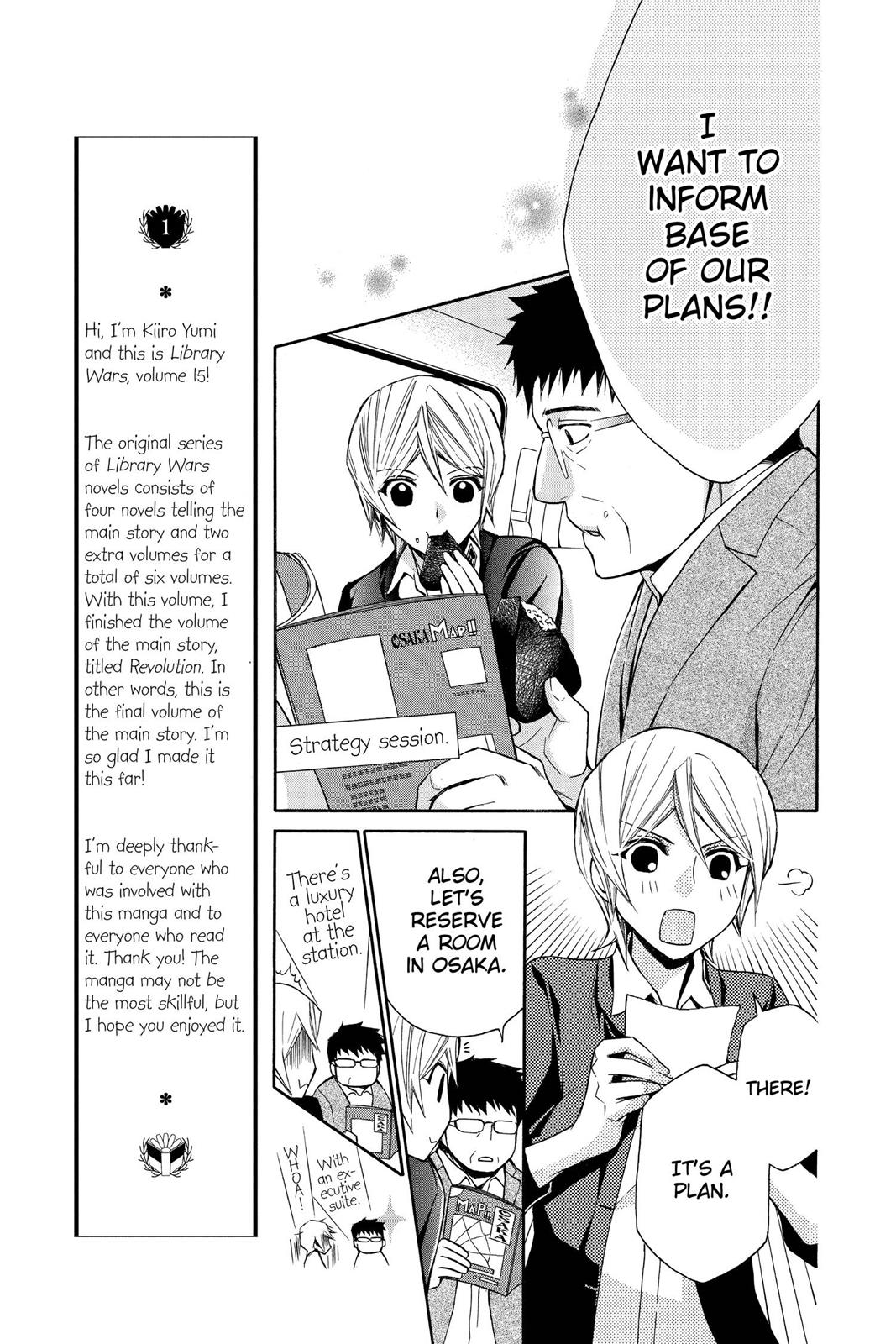 Toshokan Sensou: Love & War Chap 15 - Next Chap 16