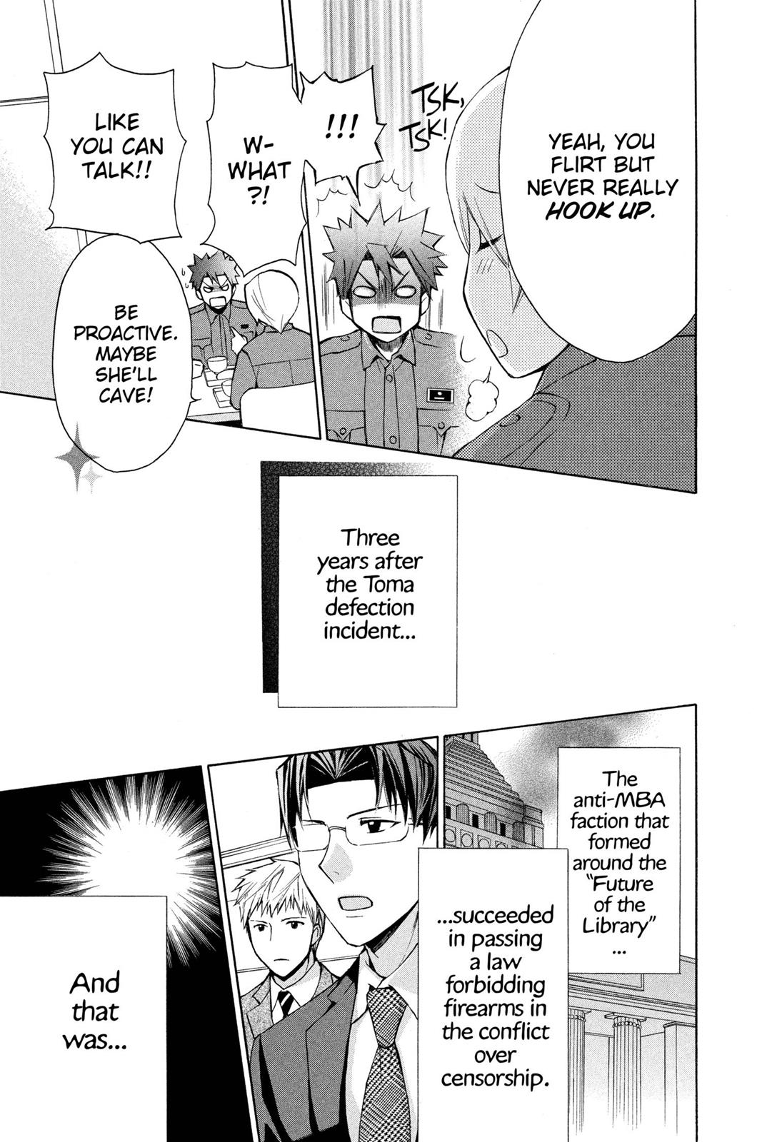 Toshokan Sensou: Love & War Chap 15 - Next Chap 16