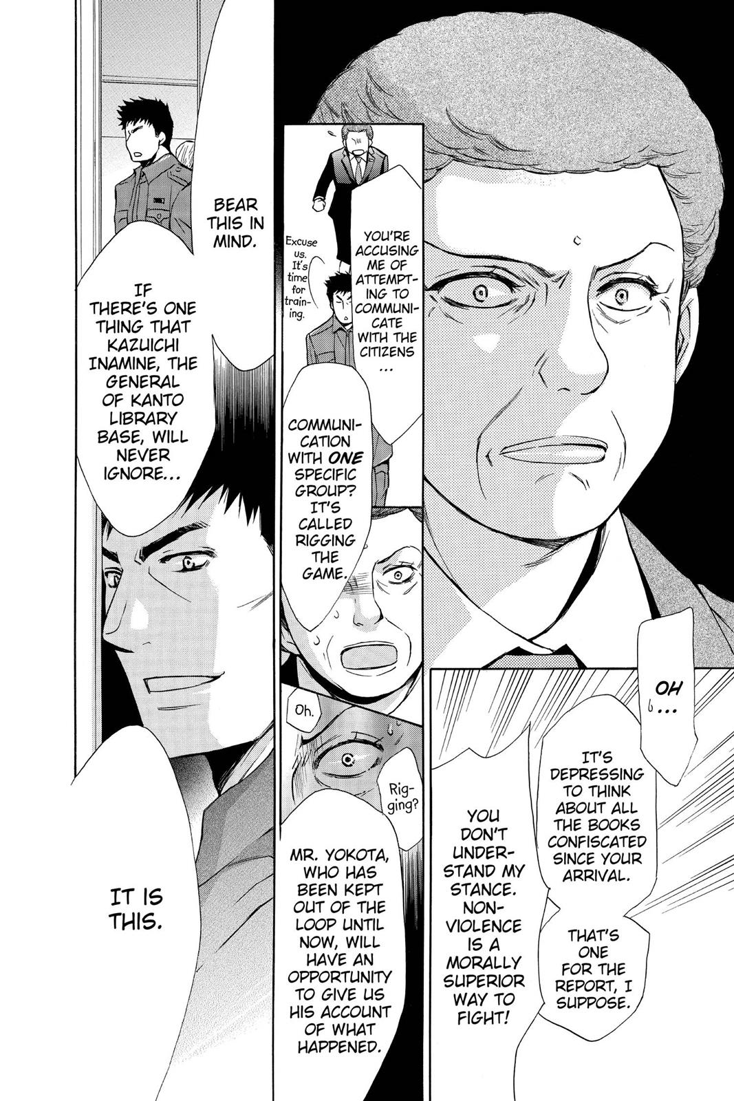 Toshokan Sensou: Love & War Chap 10 - Next Chap 11