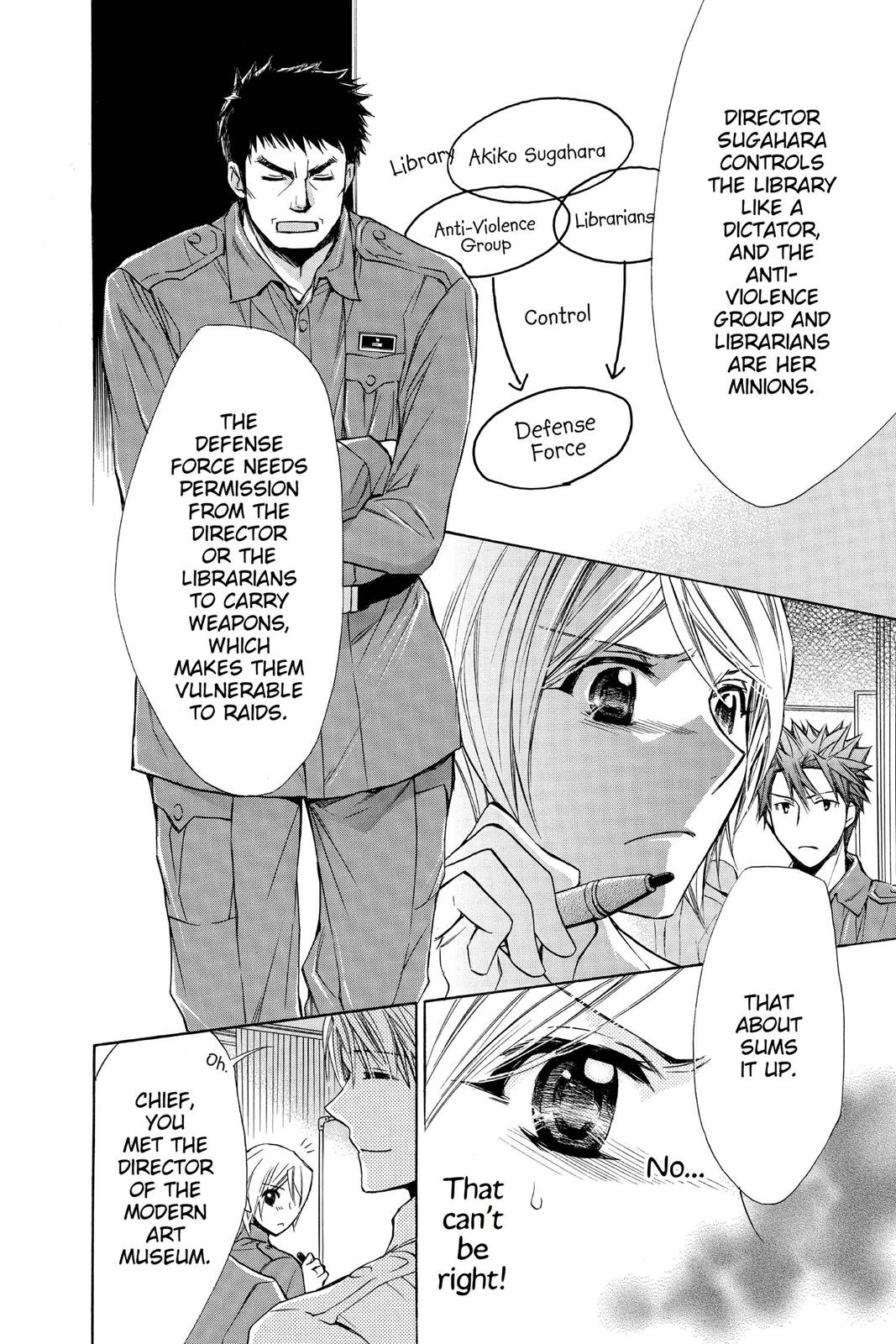 Toshokan Sensou: Love & War Chap 10 - Next Chap 11
