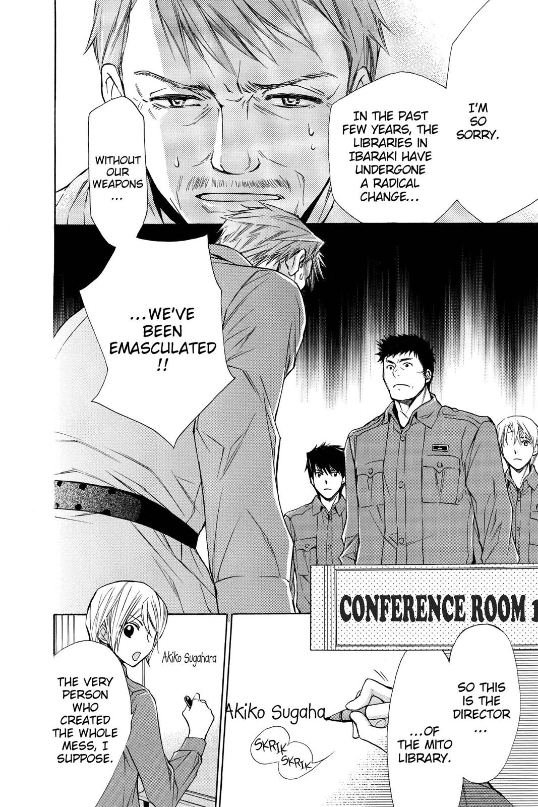 Toshokan Sensou: Love & War Chap 10 - Next Chap 11