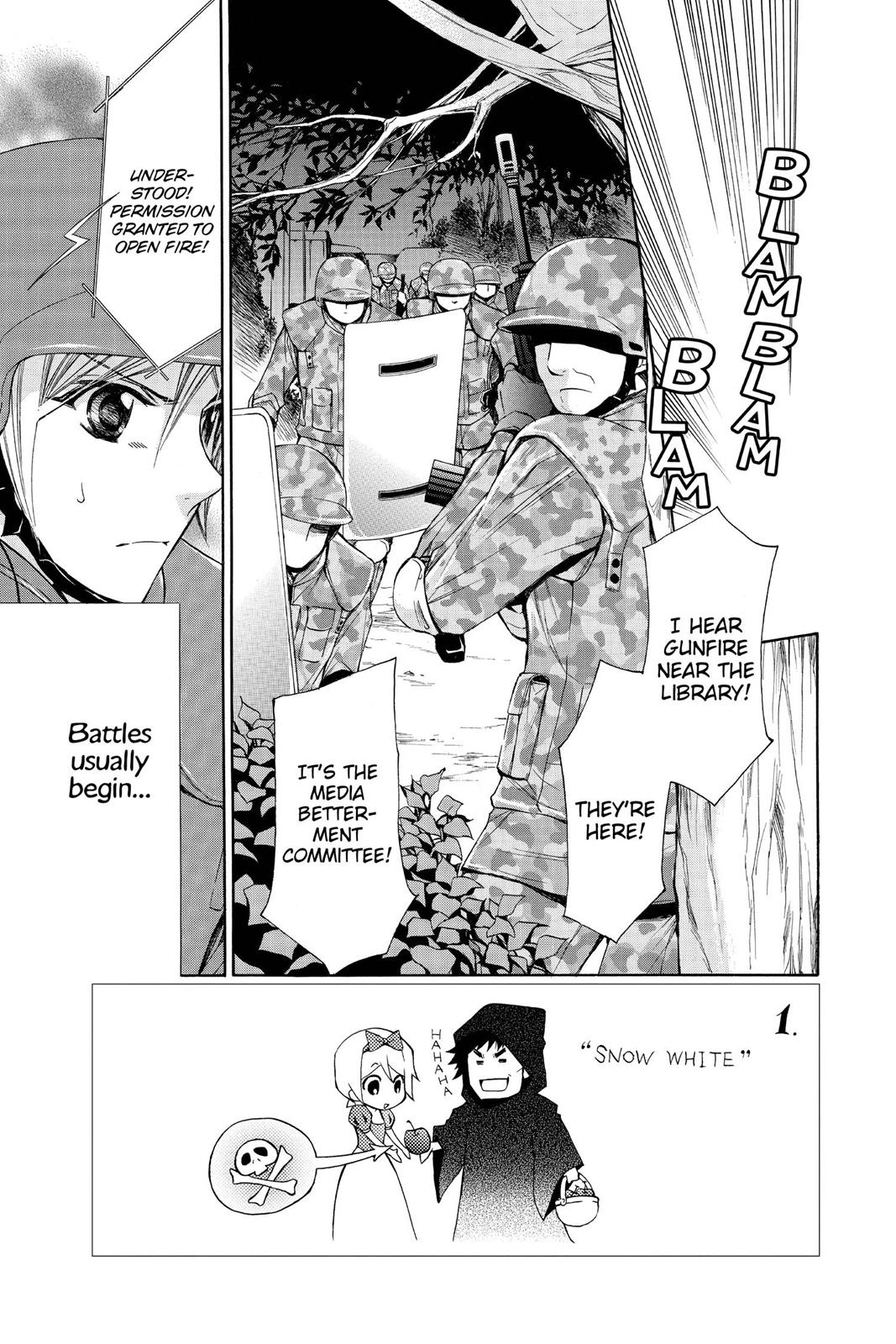 Toshokan Sensou: Love & War Chap 11 - Next Chap 12