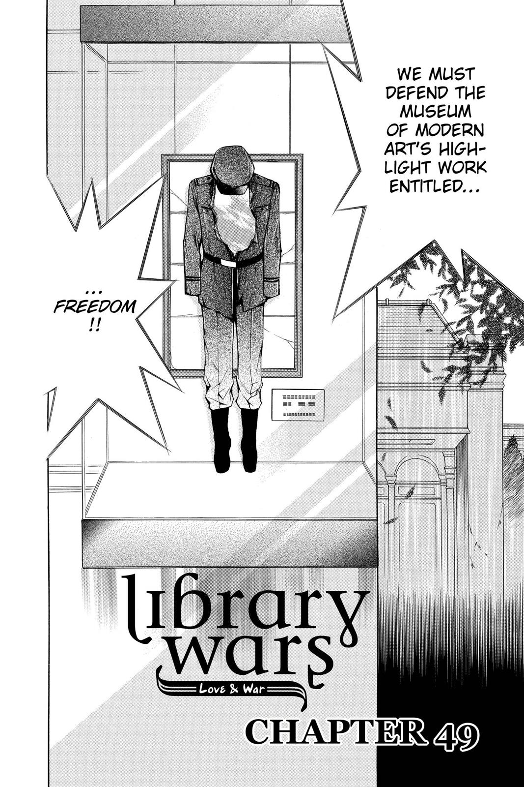Toshokan Sensou: Love & War Chap 11 - Next Chap 12