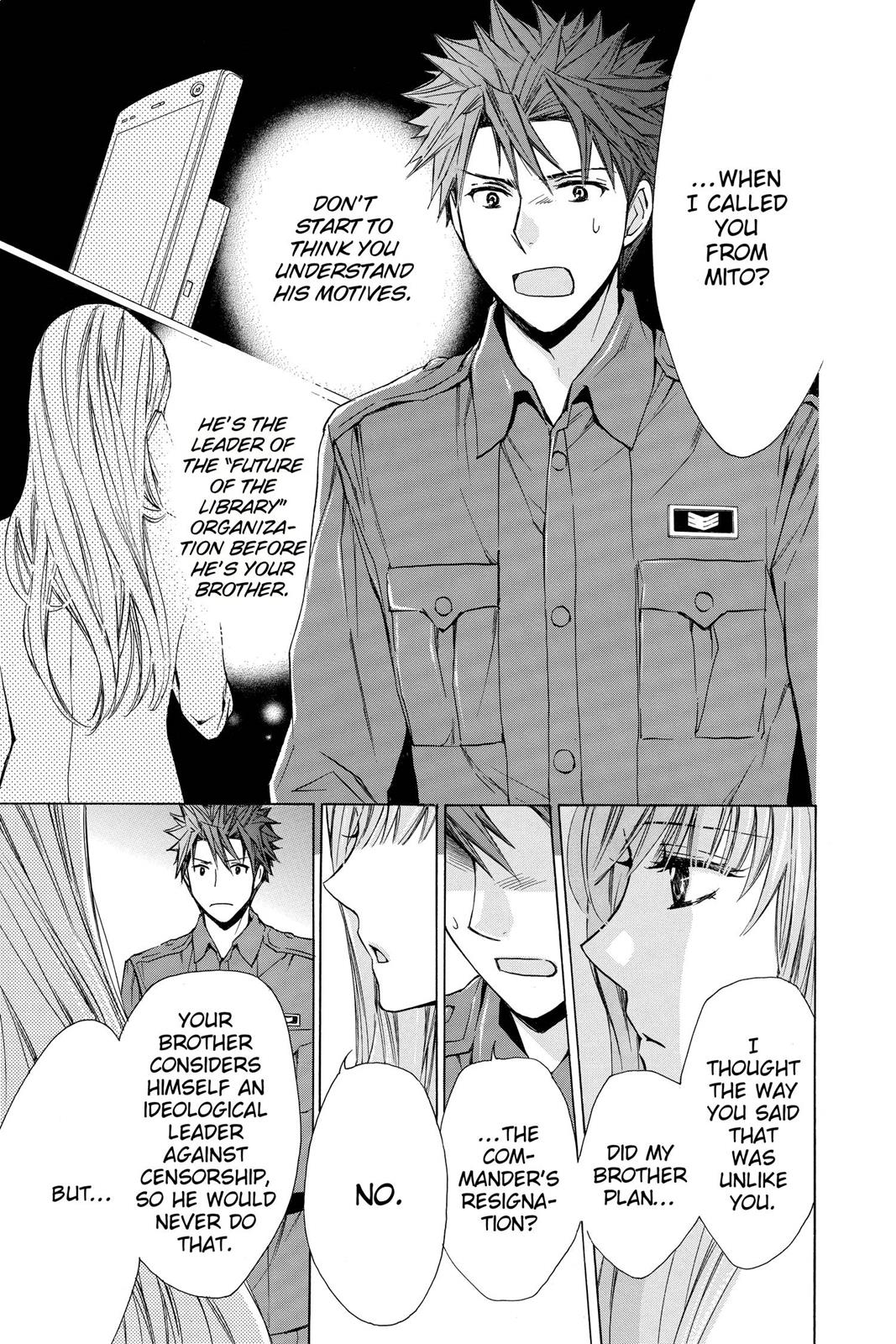 Toshokan Sensou: Love & War Chap 11 - Next Chap 12