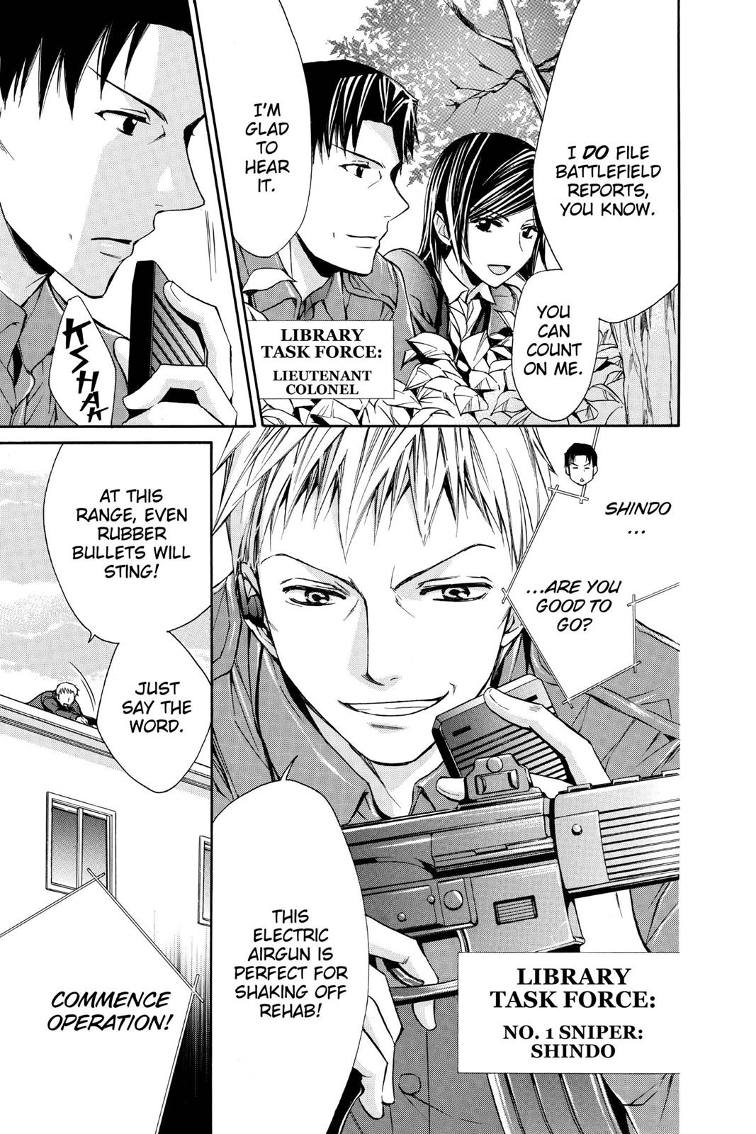 Toshokan Sensou: Love & War Chap 13 - Next Chap 14