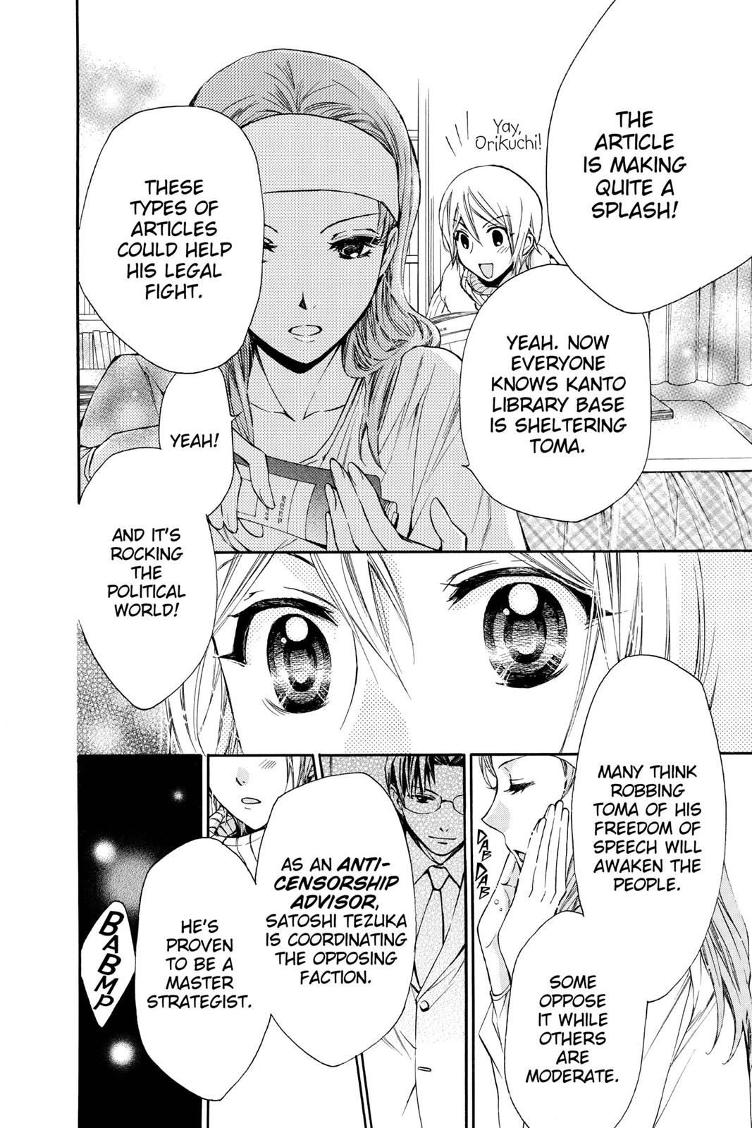 Toshokan Sensou: Love & War Chap 13 - Next Chap 14