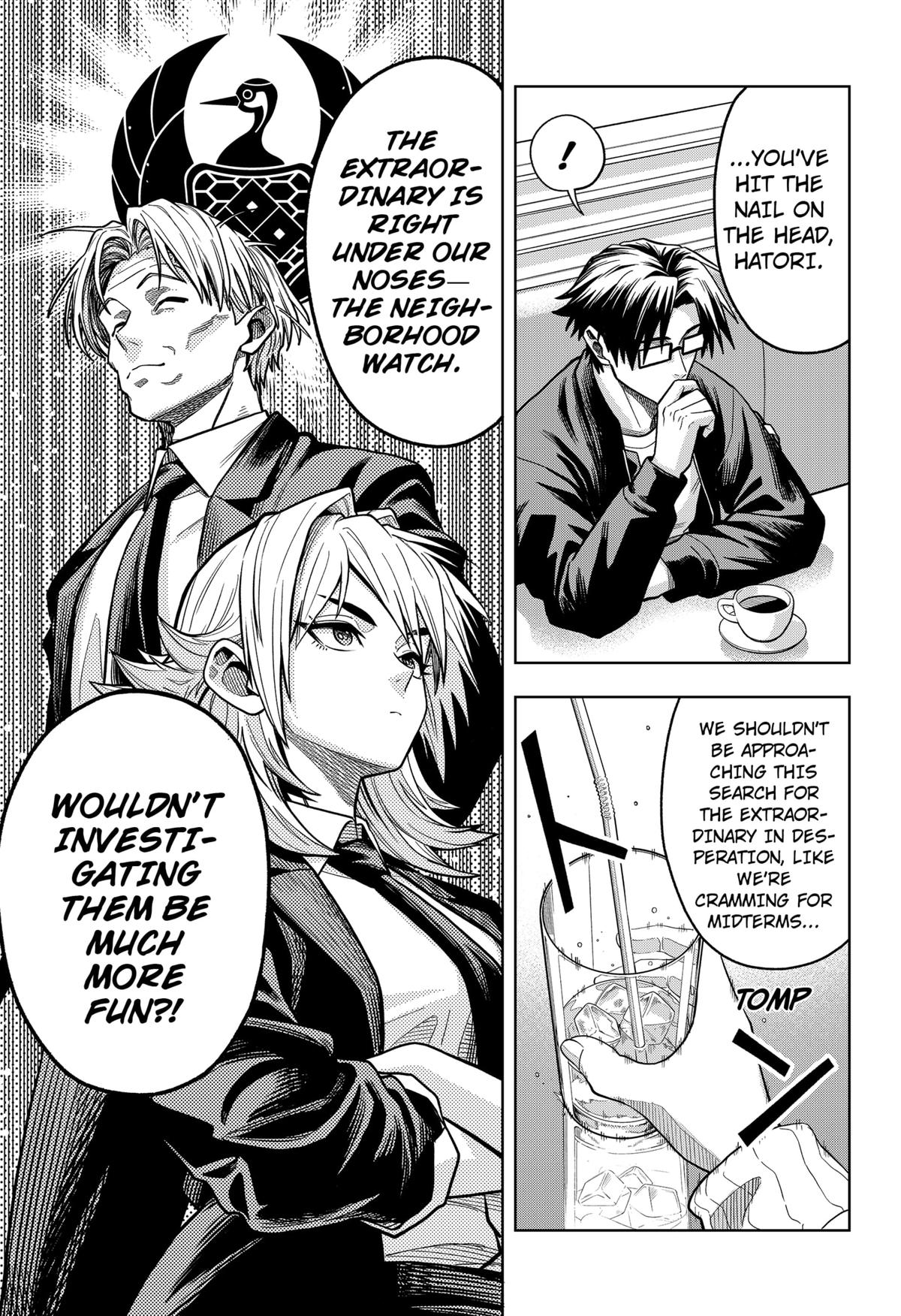 Hatori to Furuta no Hinichijou Sahanji Chap 7 - Next Chap 8