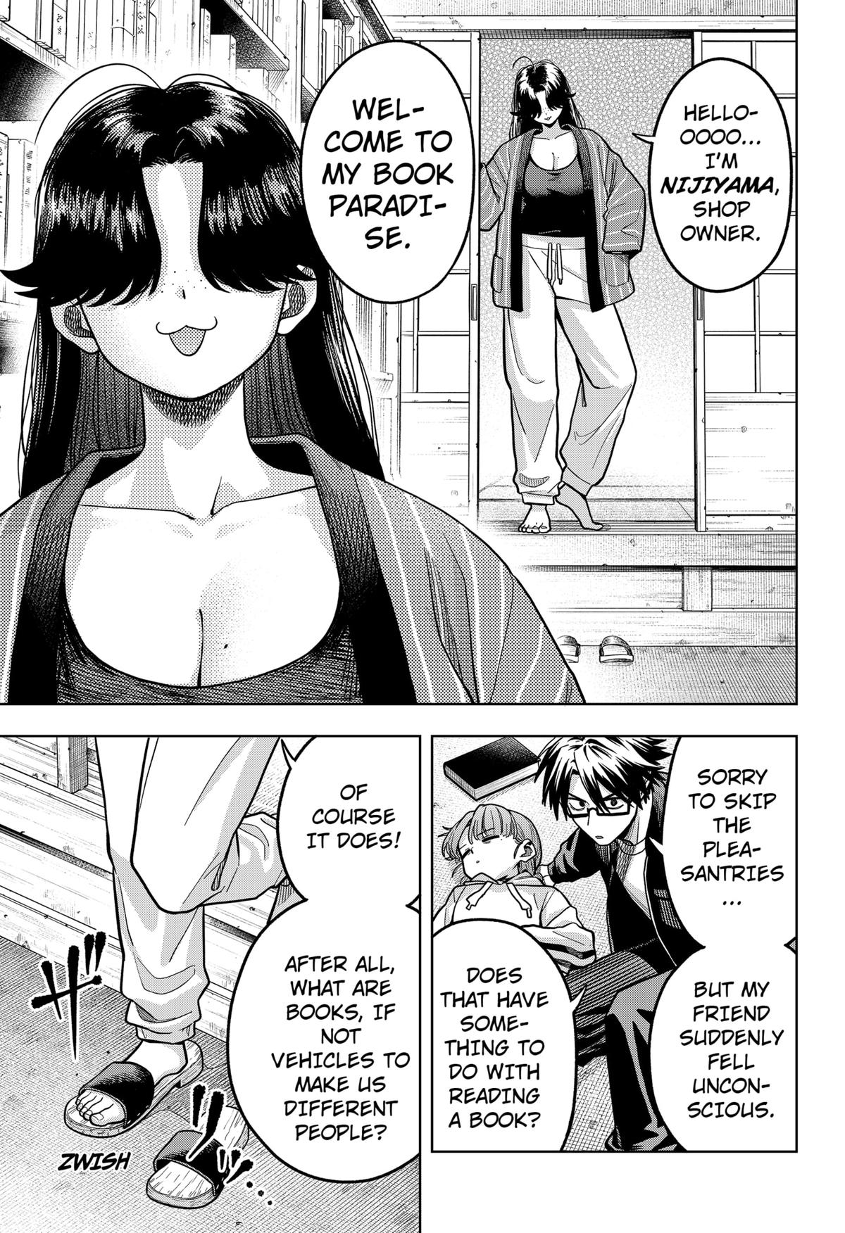 Hatori to Furuta no Hinichijou Sahanji Chap 8 - Next Chap 9