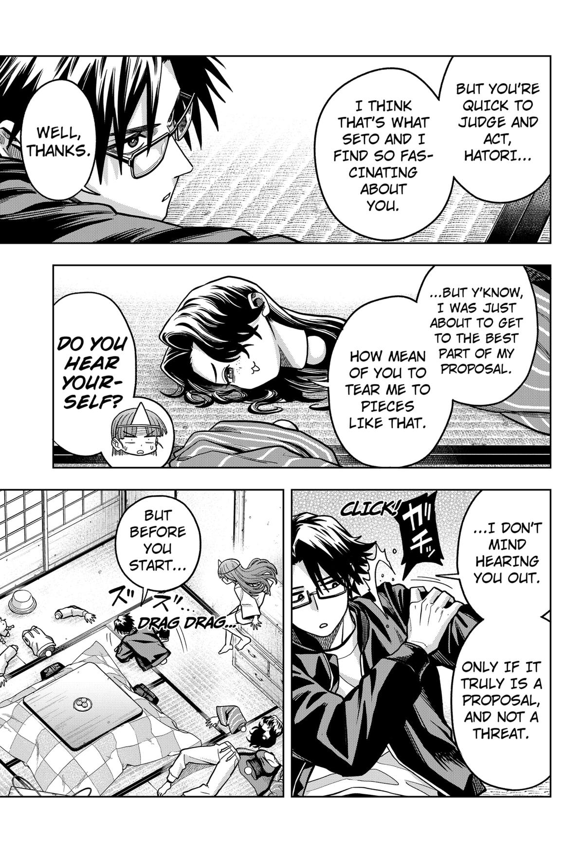 Hatori to Furuta no Hinichijou Sahanji Chap 9 - Next Chap 10