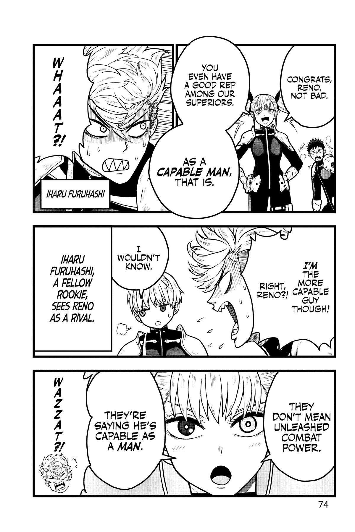 Kaijuu 8-gou: Relax Chap 3 - Next Chap 4