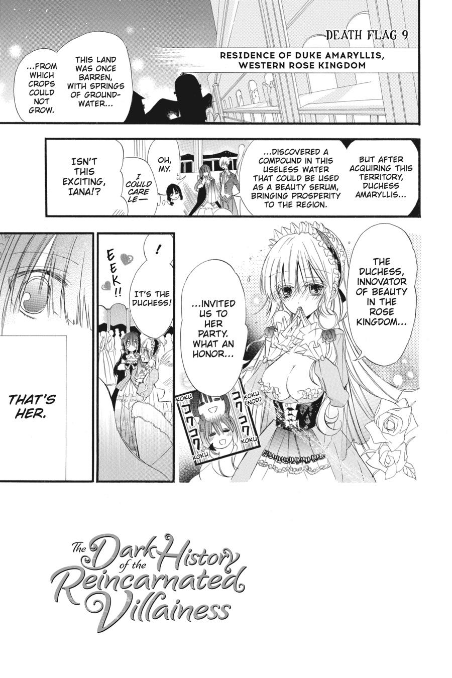 Tensei Akujo no Kuro Rekishi Chap 9 - Next Chap 10