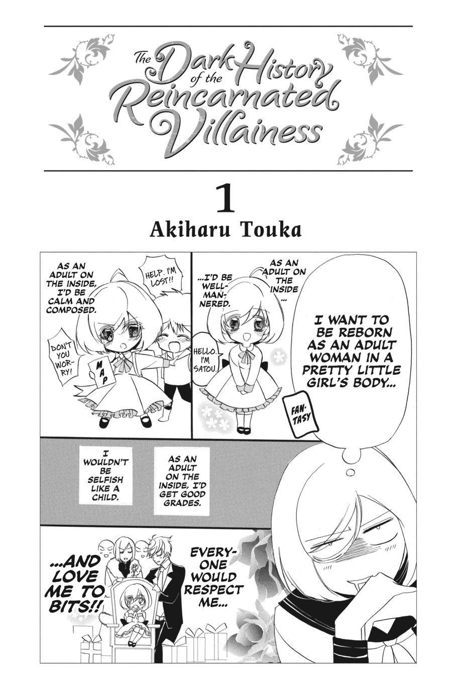 Tensei Akujo no Kuro Rekishi Chap 1 - Next Chap 2