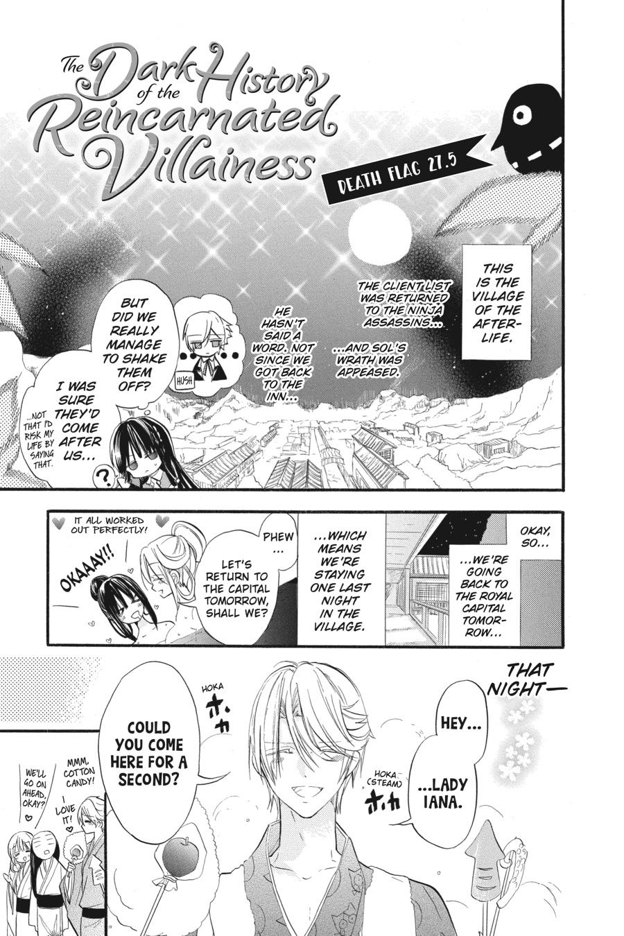 Tensei Akujo no Kuro Rekishi Chap 27.5 - Next Chap 28.5