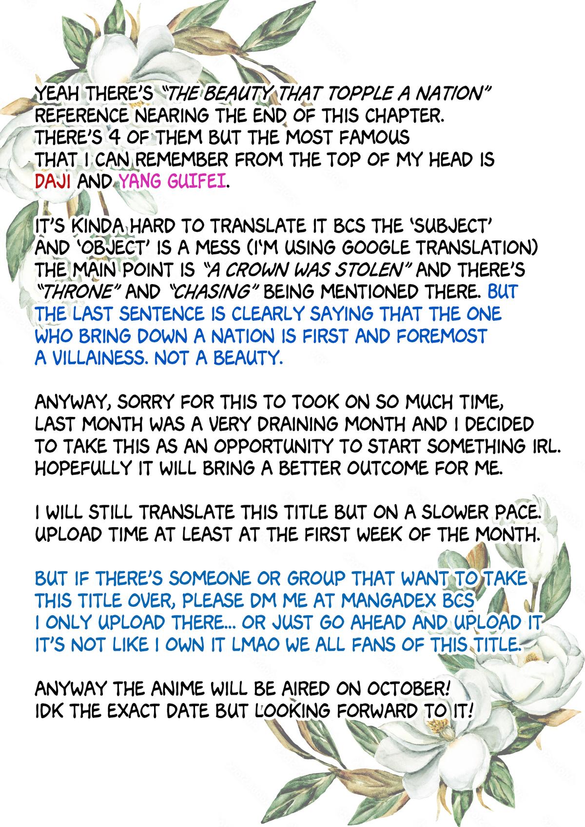 Tensei Akujo no Kuro Rekishi Chap 65 - Next Chap 66