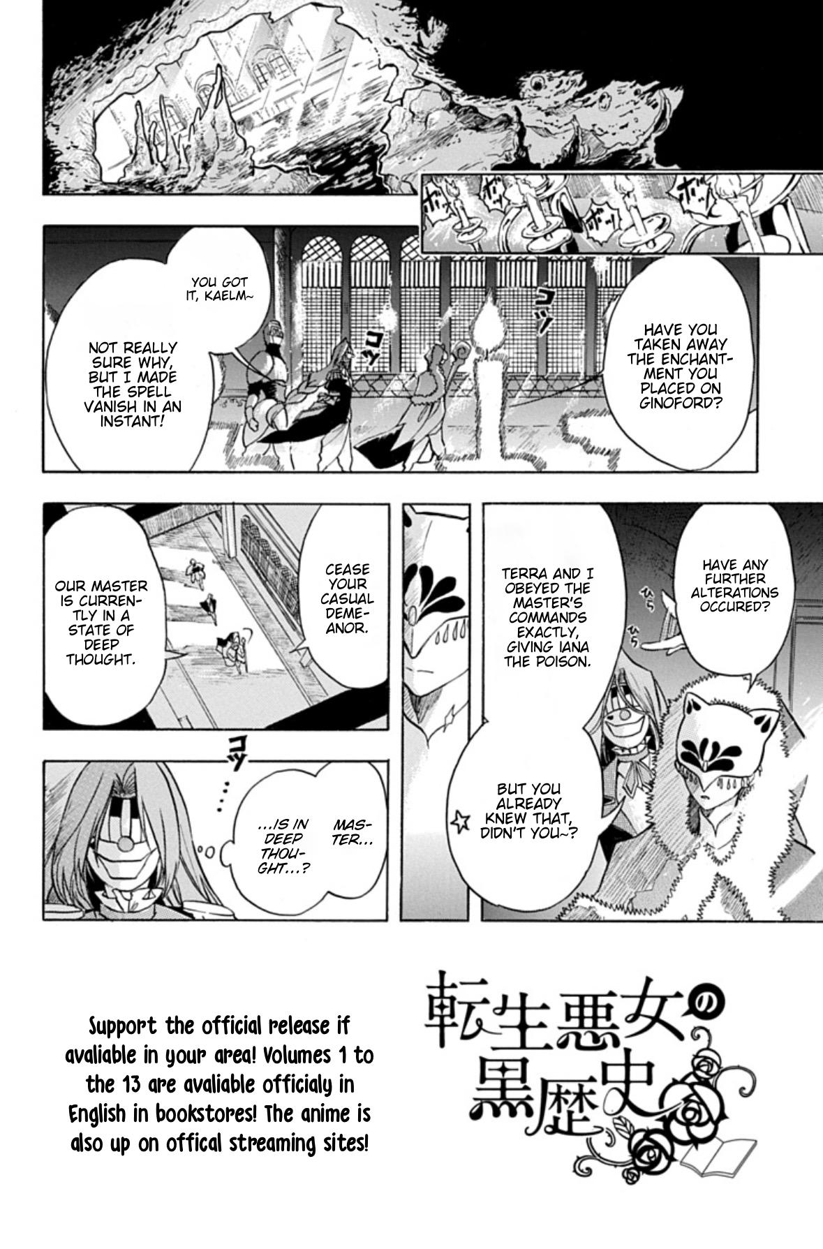 Tensei Akujo no Kuro Rekishi Chap 78 - Next Chap 79