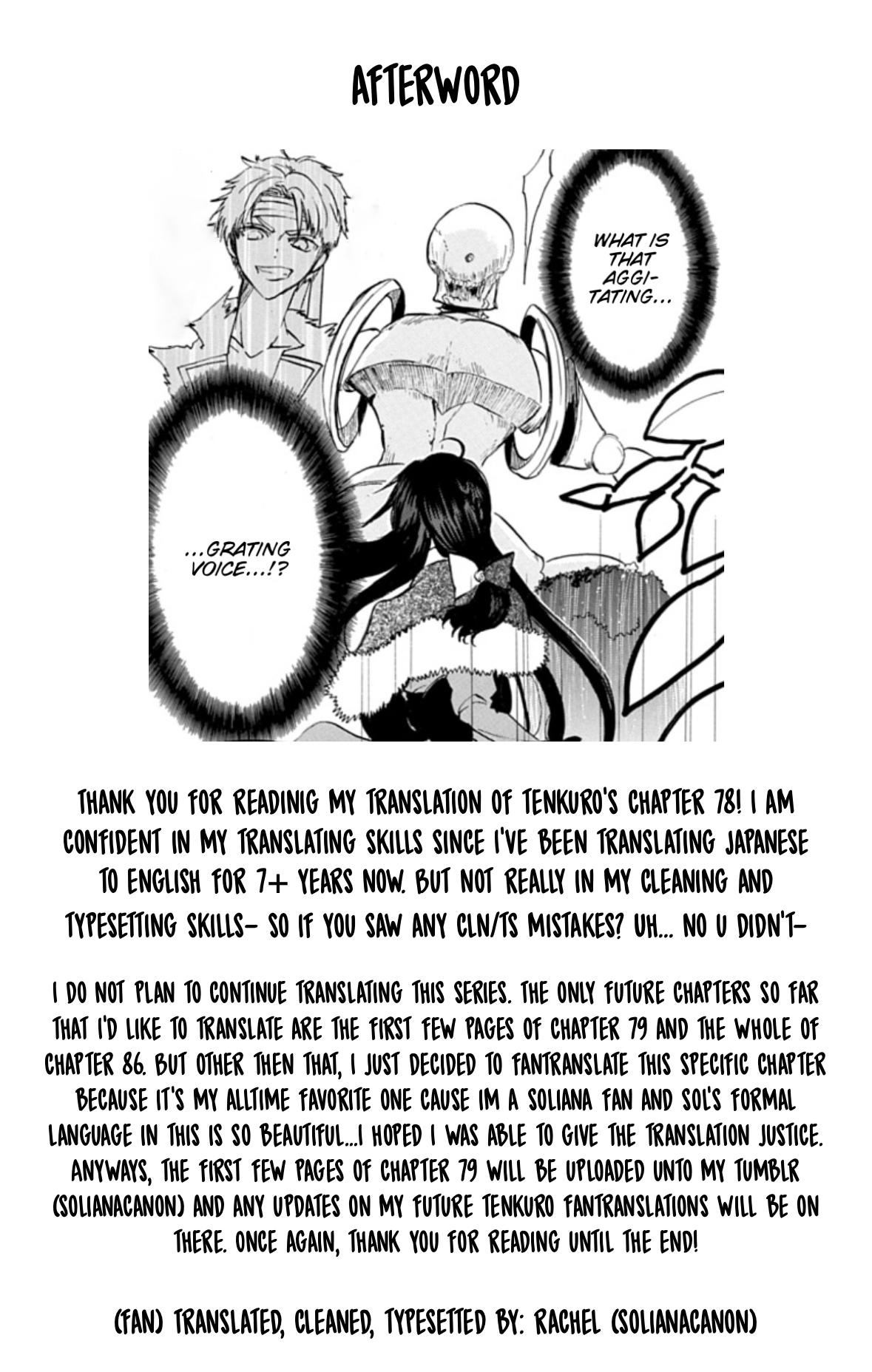 Tensei Akujo no Kuro Rekishi Chap 78 - Next Chap 79