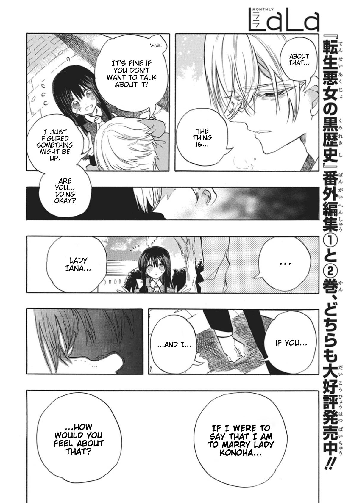 Tensei Akujo no Kuro Rekishi Chap 87 - Next Chap 88